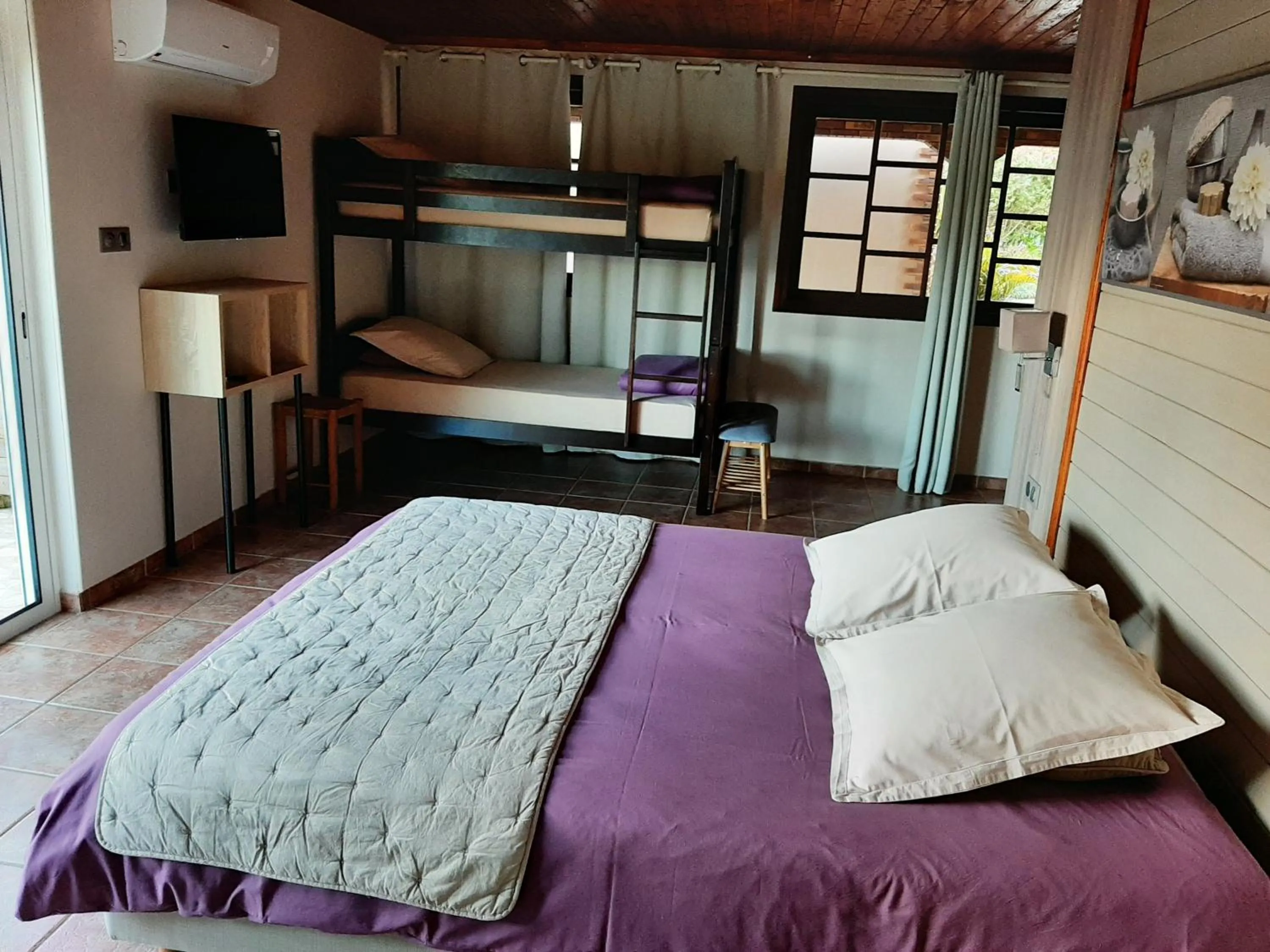 Bed in La Croisee des Sentiers