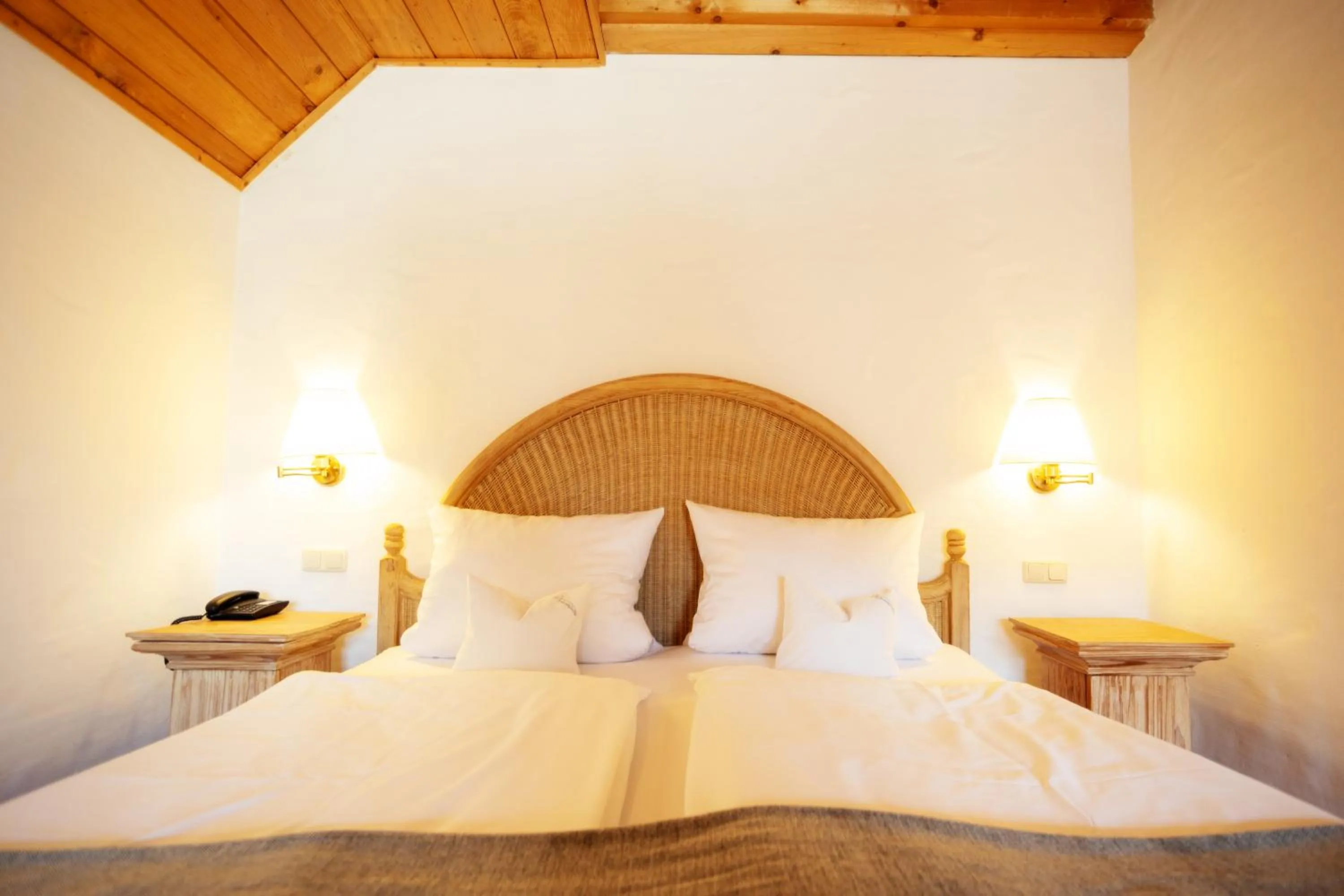 Bed in Hotel Antoniushütte