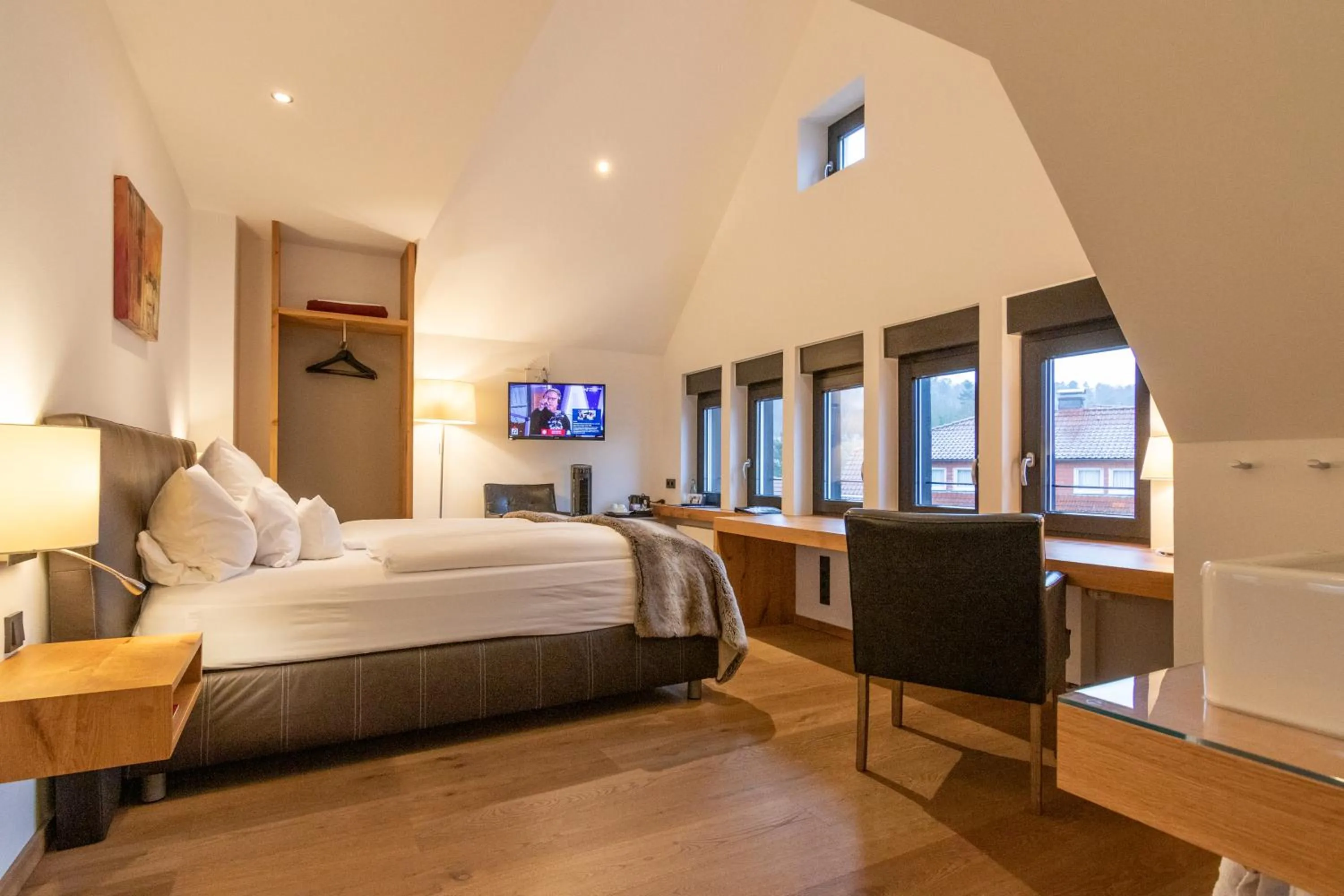 Photo of the whole room, Bed in Hotel Antoniushütte