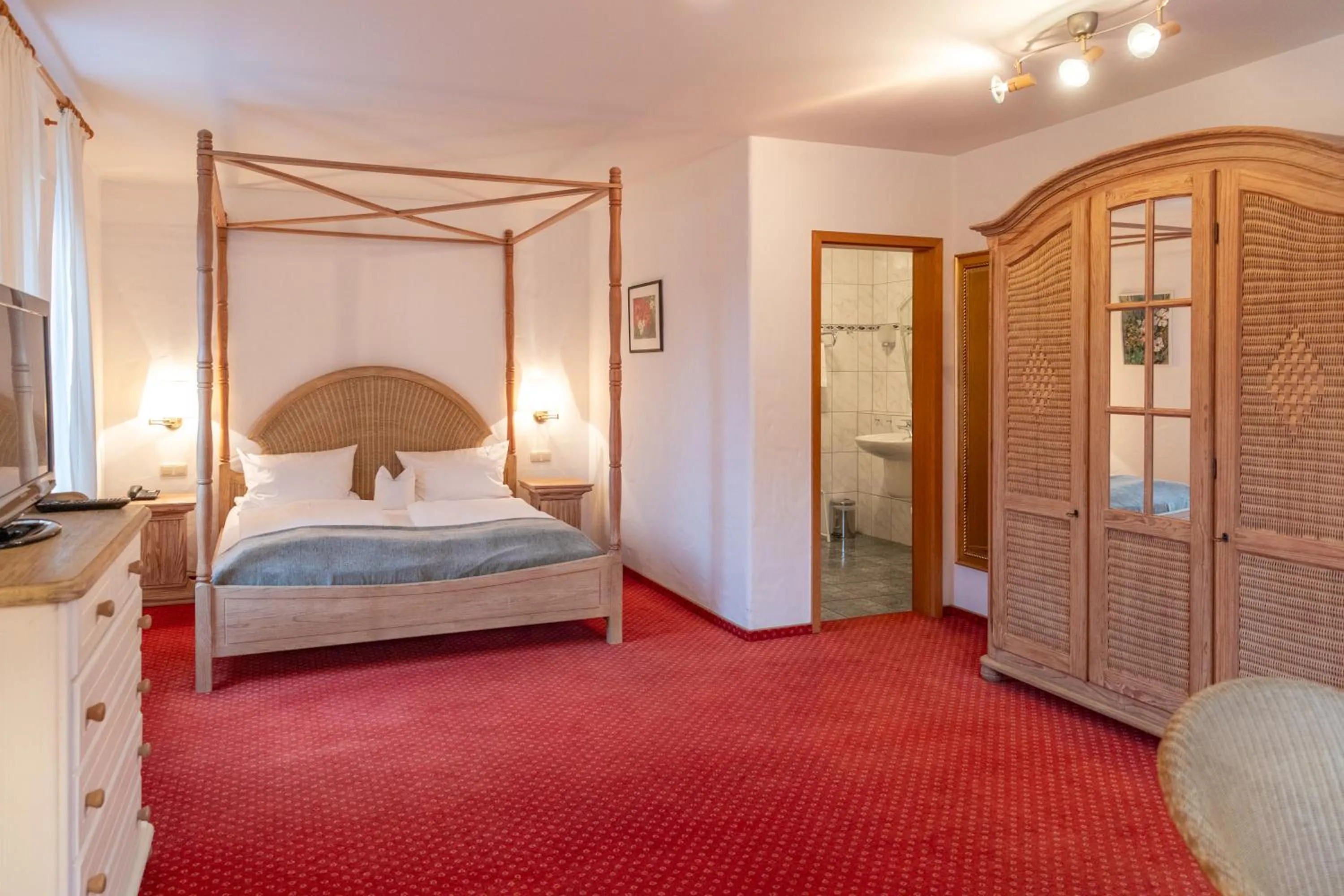 Bedroom, Bed in Hotel Antoniushütte