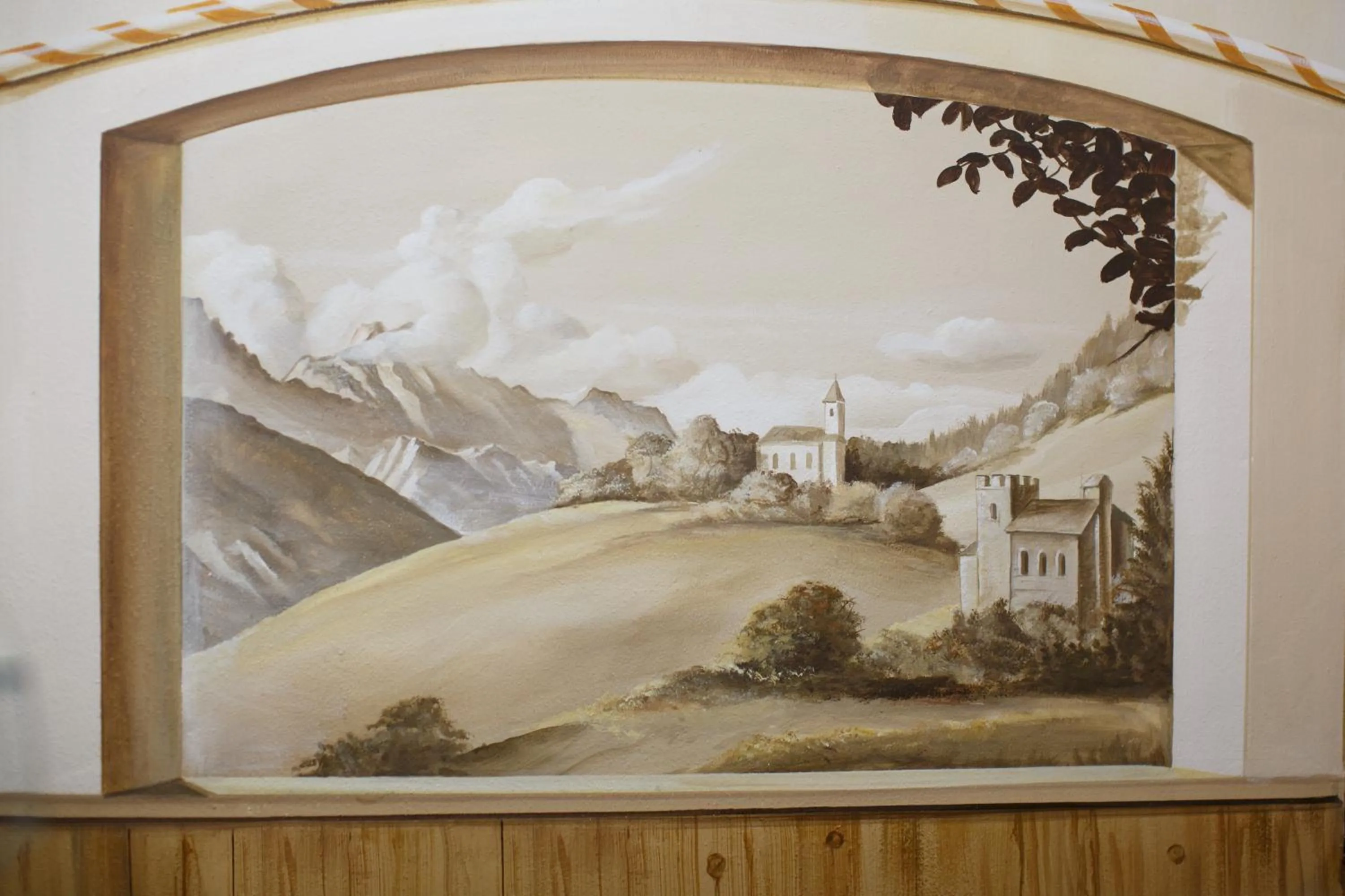 Decorative detail in Das Schlössl