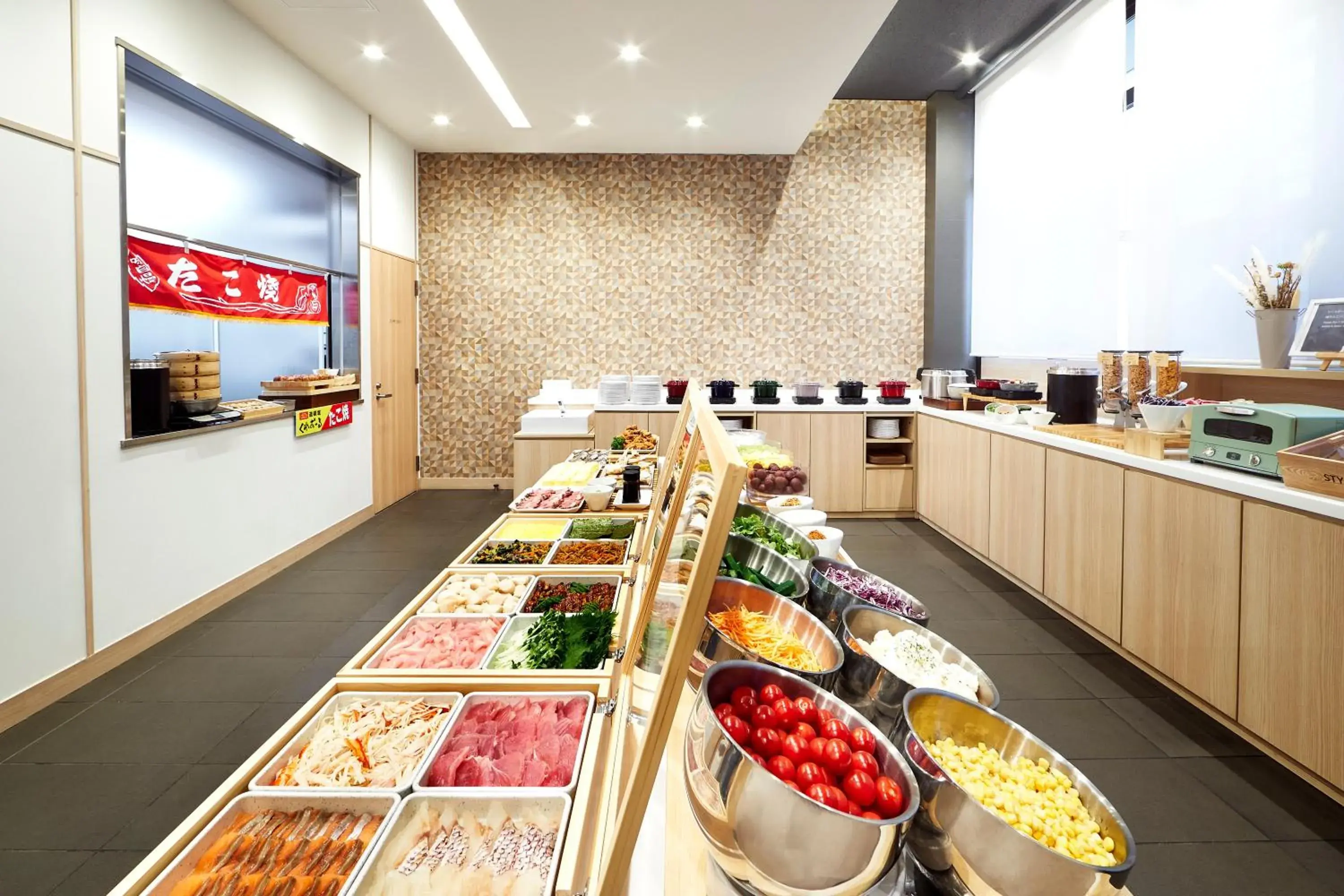 Breakfast in Karaksa Hotel Osaka Namba Breakfast in Karaksa Hotel Osaka Namba