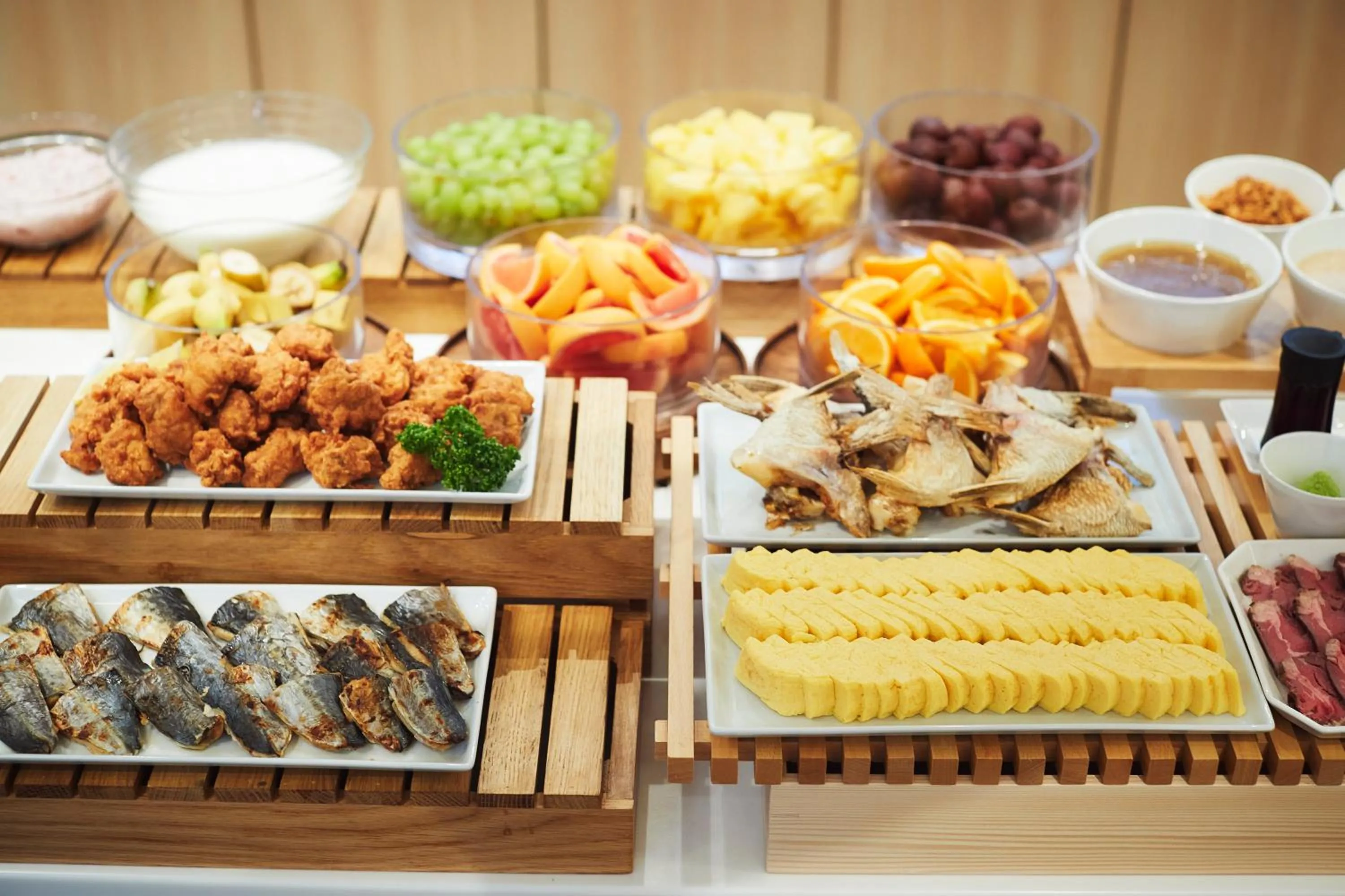 Breakfast in Karaksa Hotel Osaka Namba