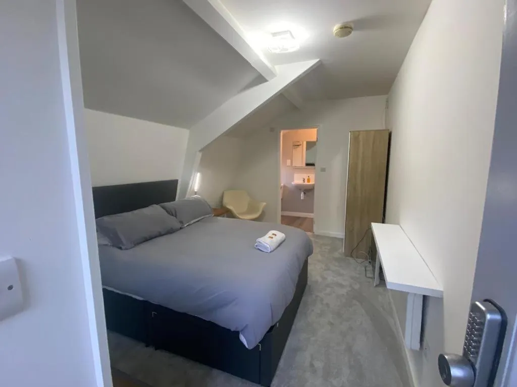 Bed in Woodland Lodge