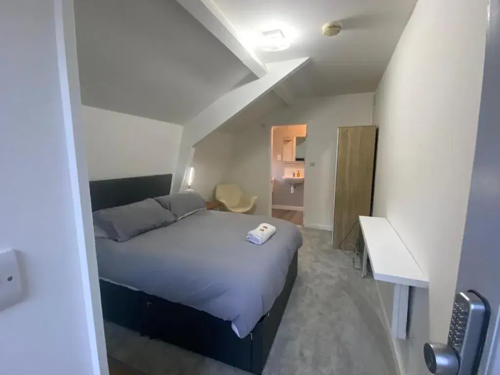 Bed in Woodland Lodge Bed in Woodland Lodge