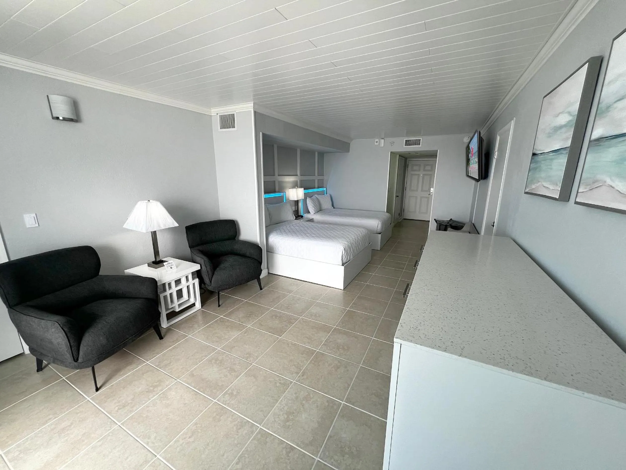 Seating area in Lani Kai Island Resort