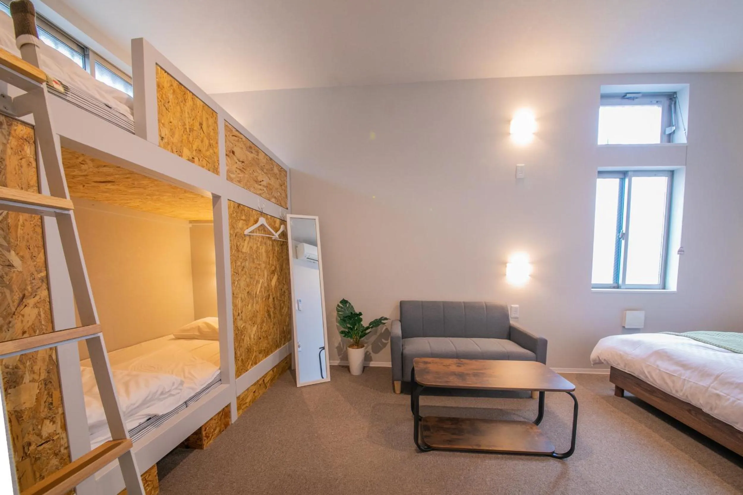 Bed in KIZUNA HOTEL Gojo Kiyomizu-dera Kamogawa