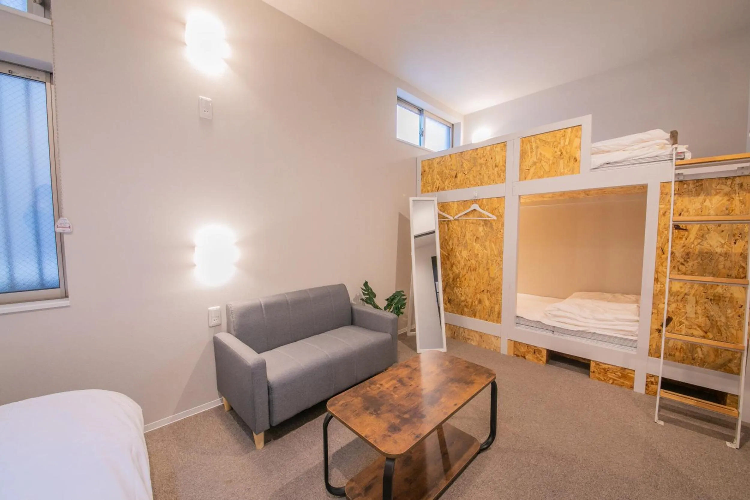 Bed in KIZUNA HOTEL Gojo Kiyomizu-dera Kamogawa