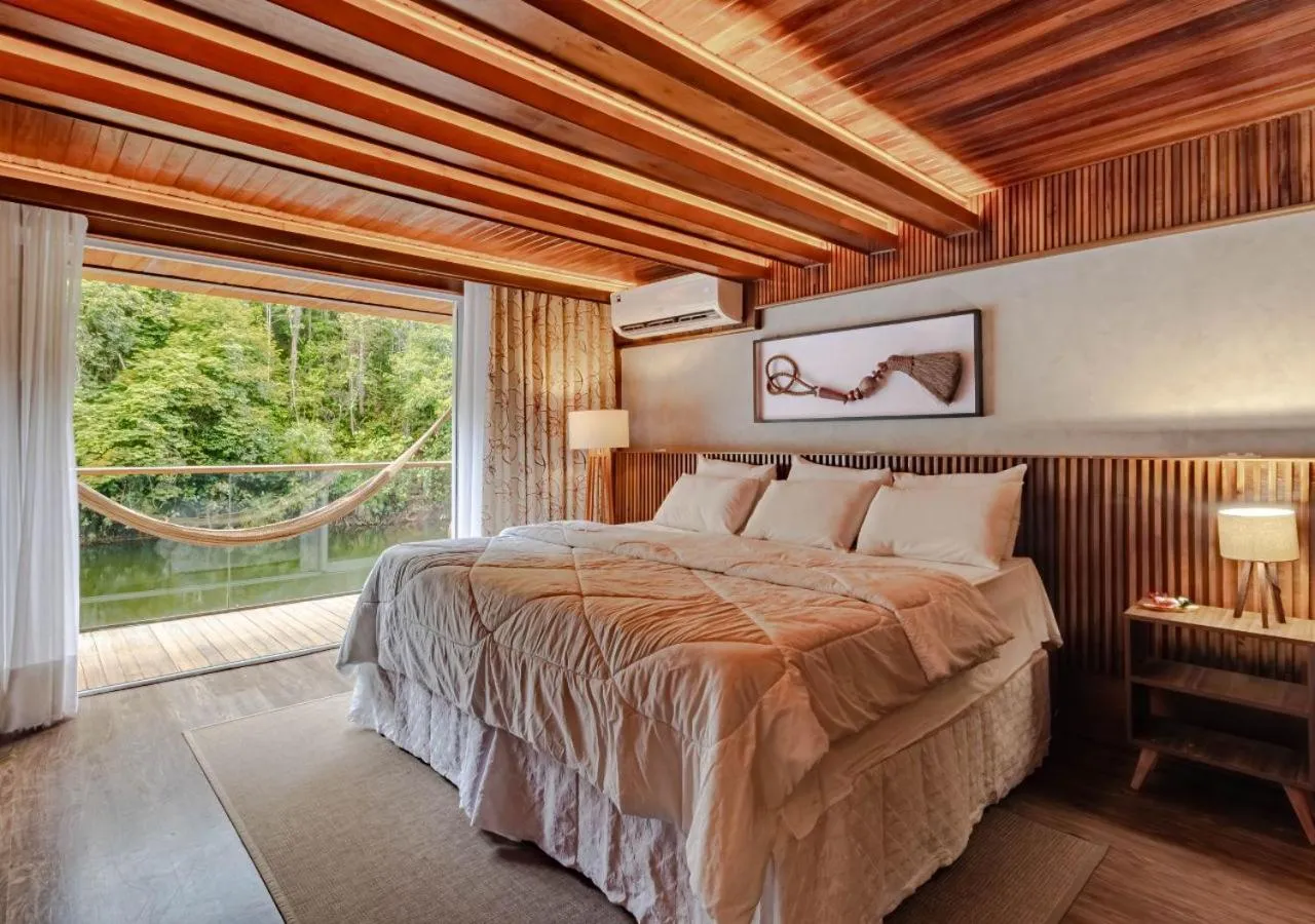 View (from property/room), Bed in Uiara Amazon Resort