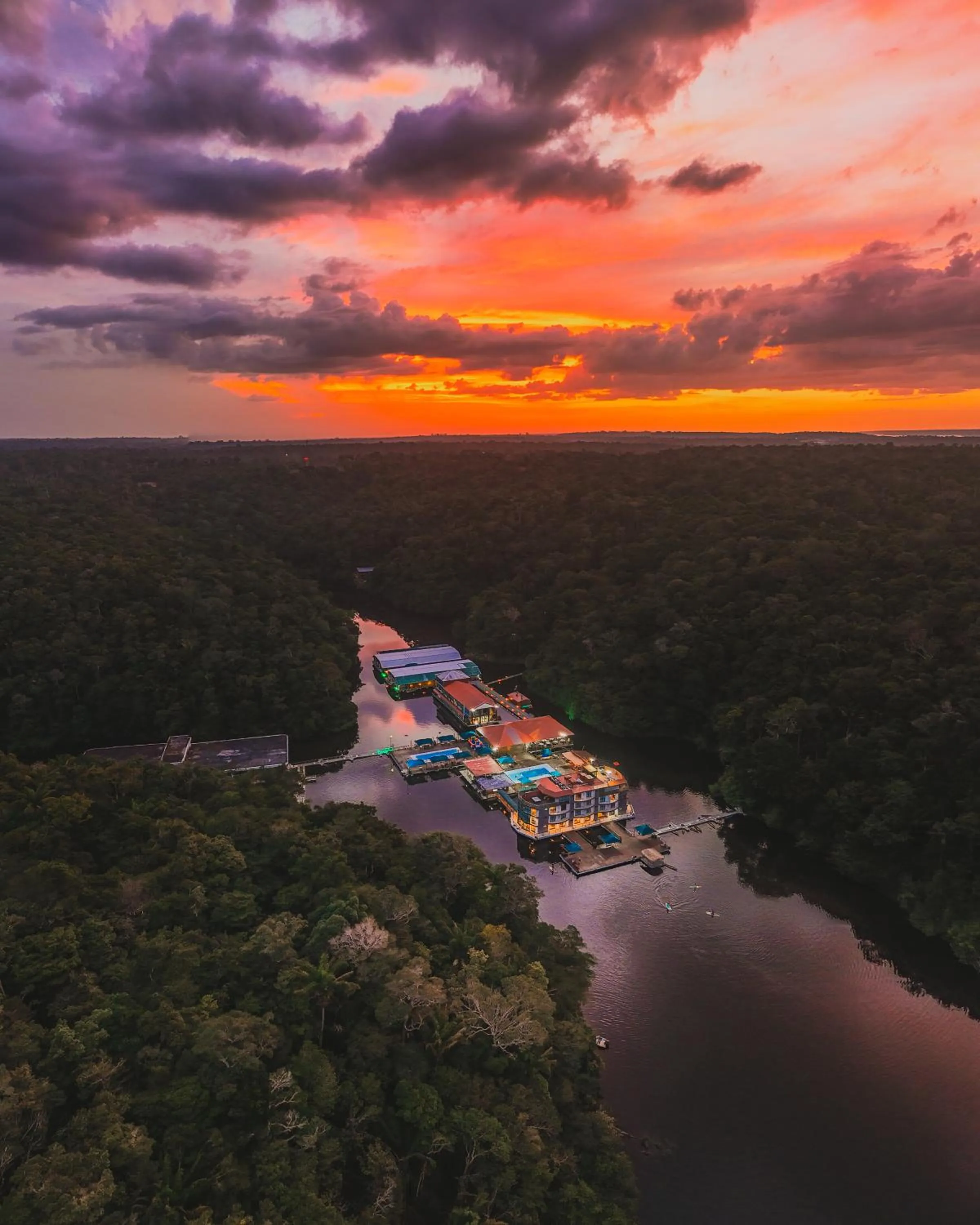 Natural landscape in Uiara Amazon Resort