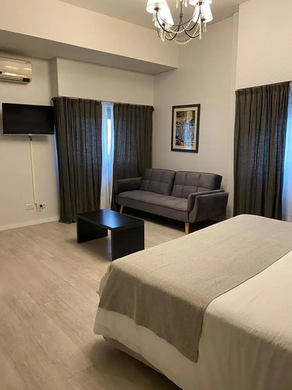 Bed in Hotel La Perla Bed in Hotel La Perla