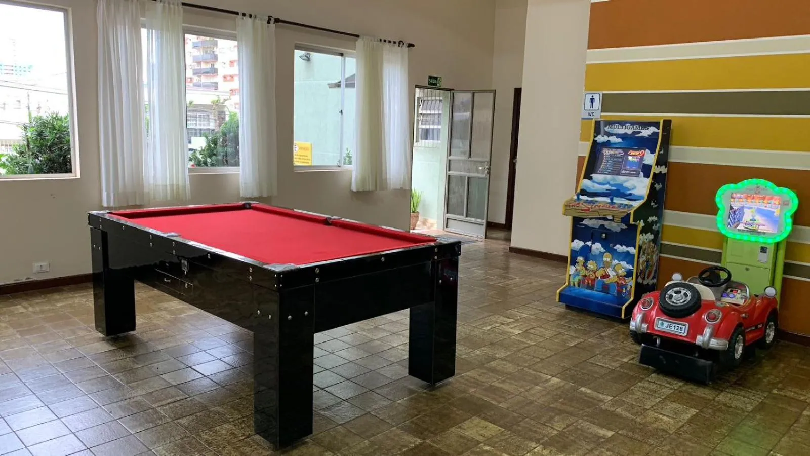 Game Room in Foz Presidente Economic Hotel