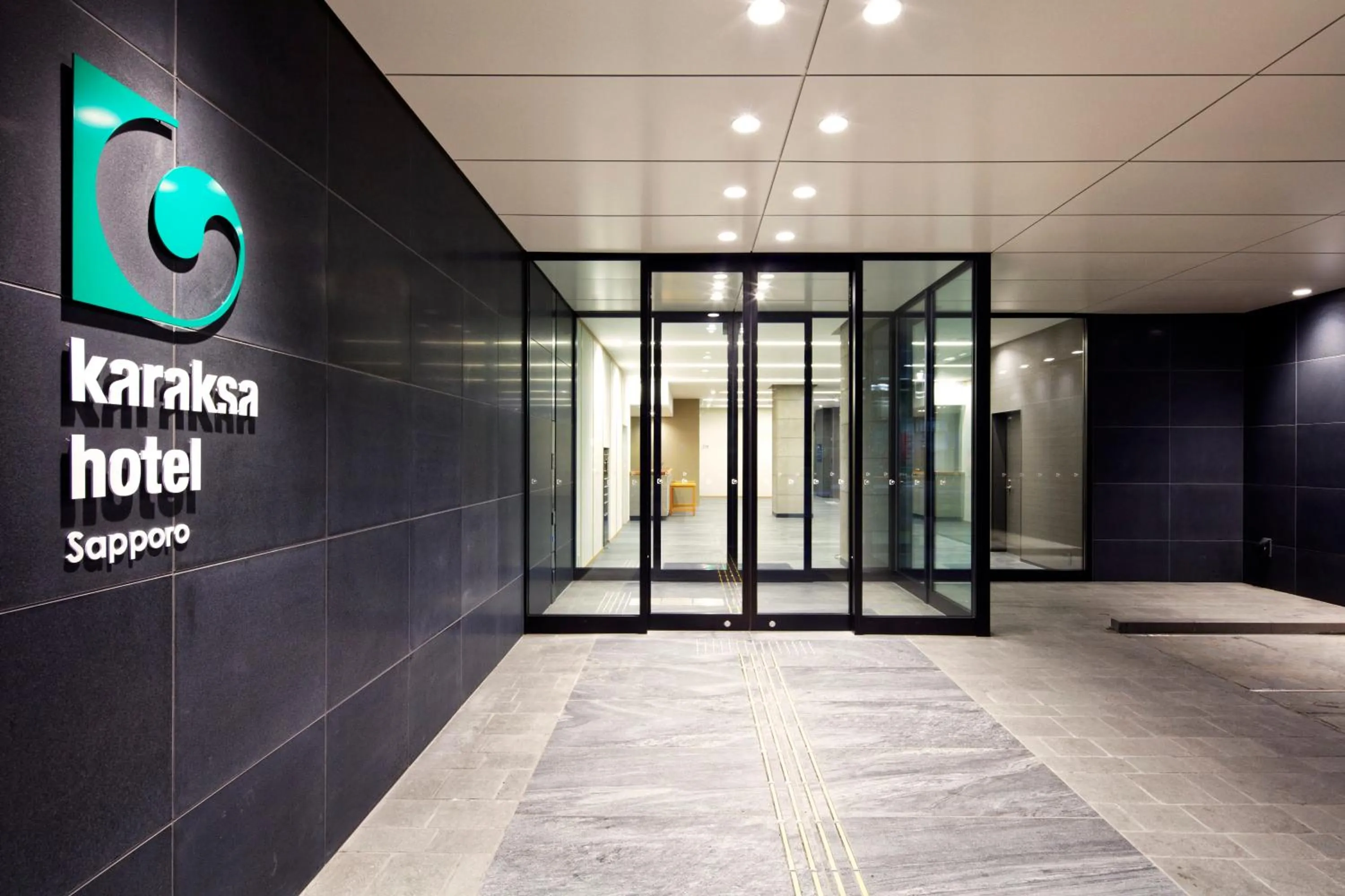 Facade/entrance in karaksa hotel Sapporo