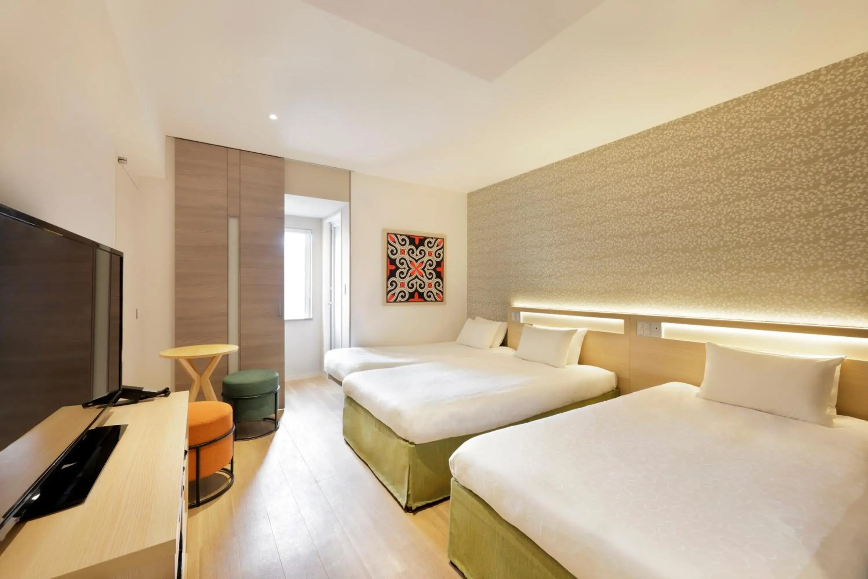 Bed in karaksa hotel Sapporo Bed in karaksa hotel Sapporo