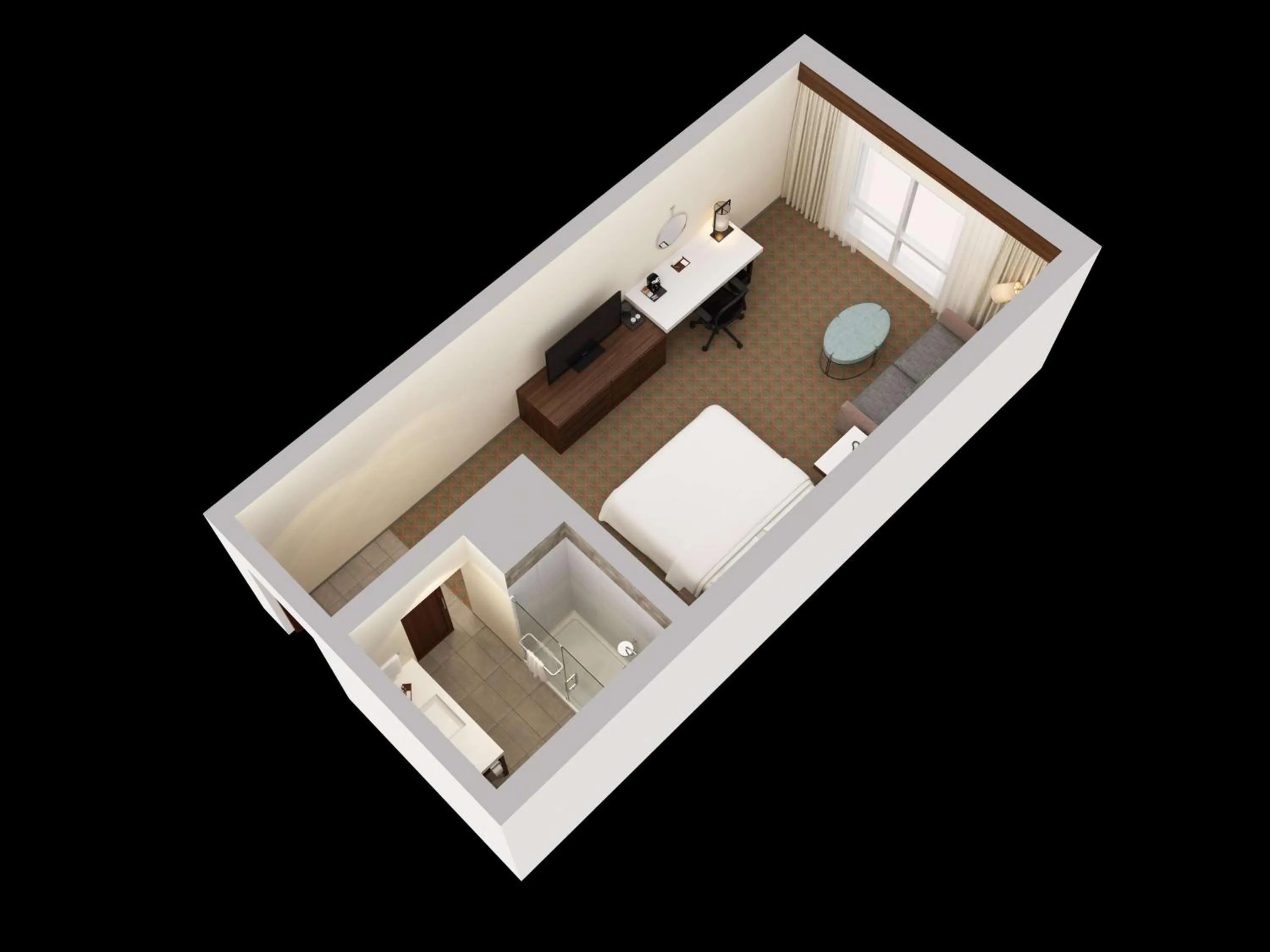 Photo of the whole room in Hilton Garden Inn San Diego Old Town/Sea World Area