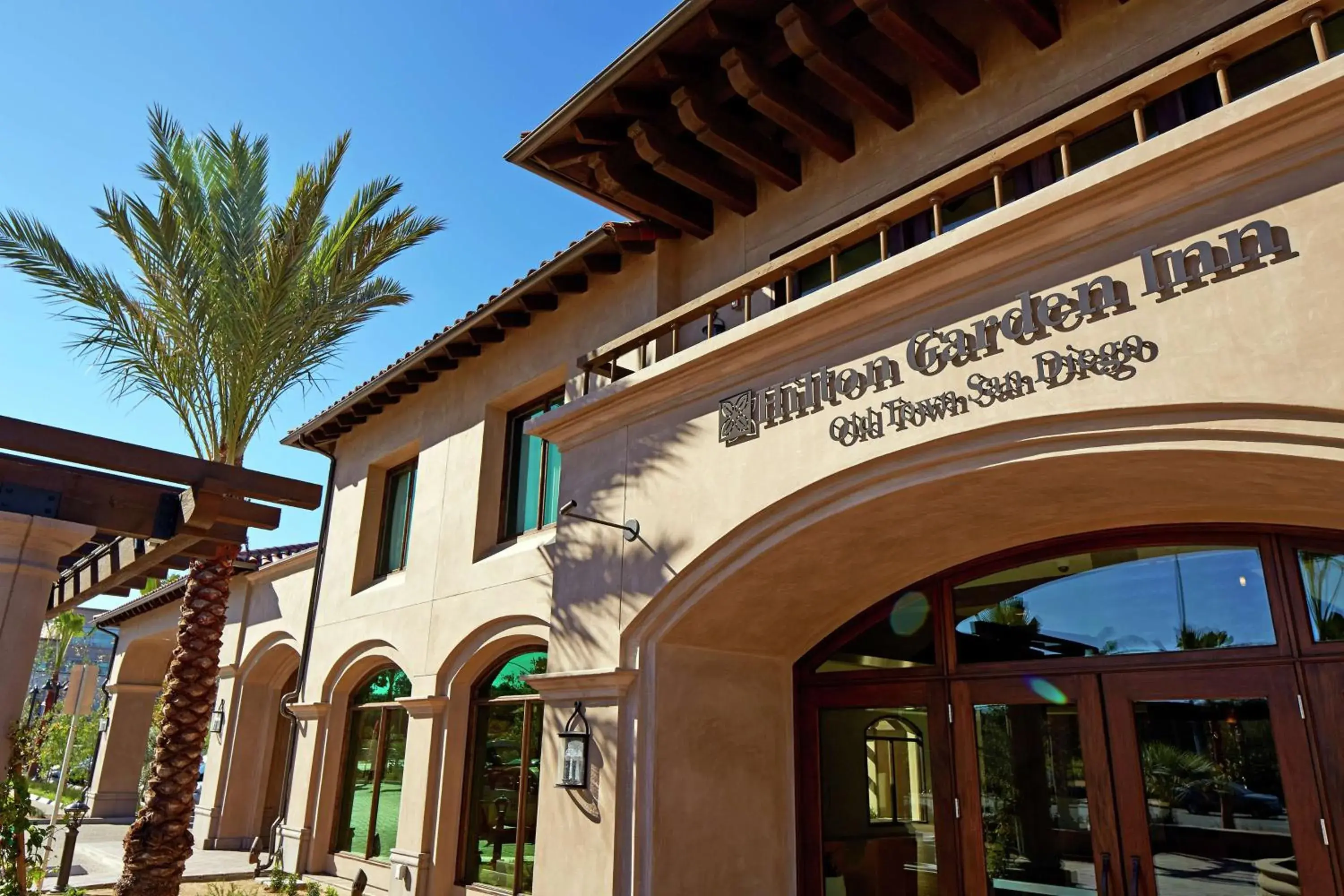 Property building in Hilton Garden Inn San Diego Old Town/Sea World Area Property building in Hilton Garden Inn San Diego Old Town/Sea World Area