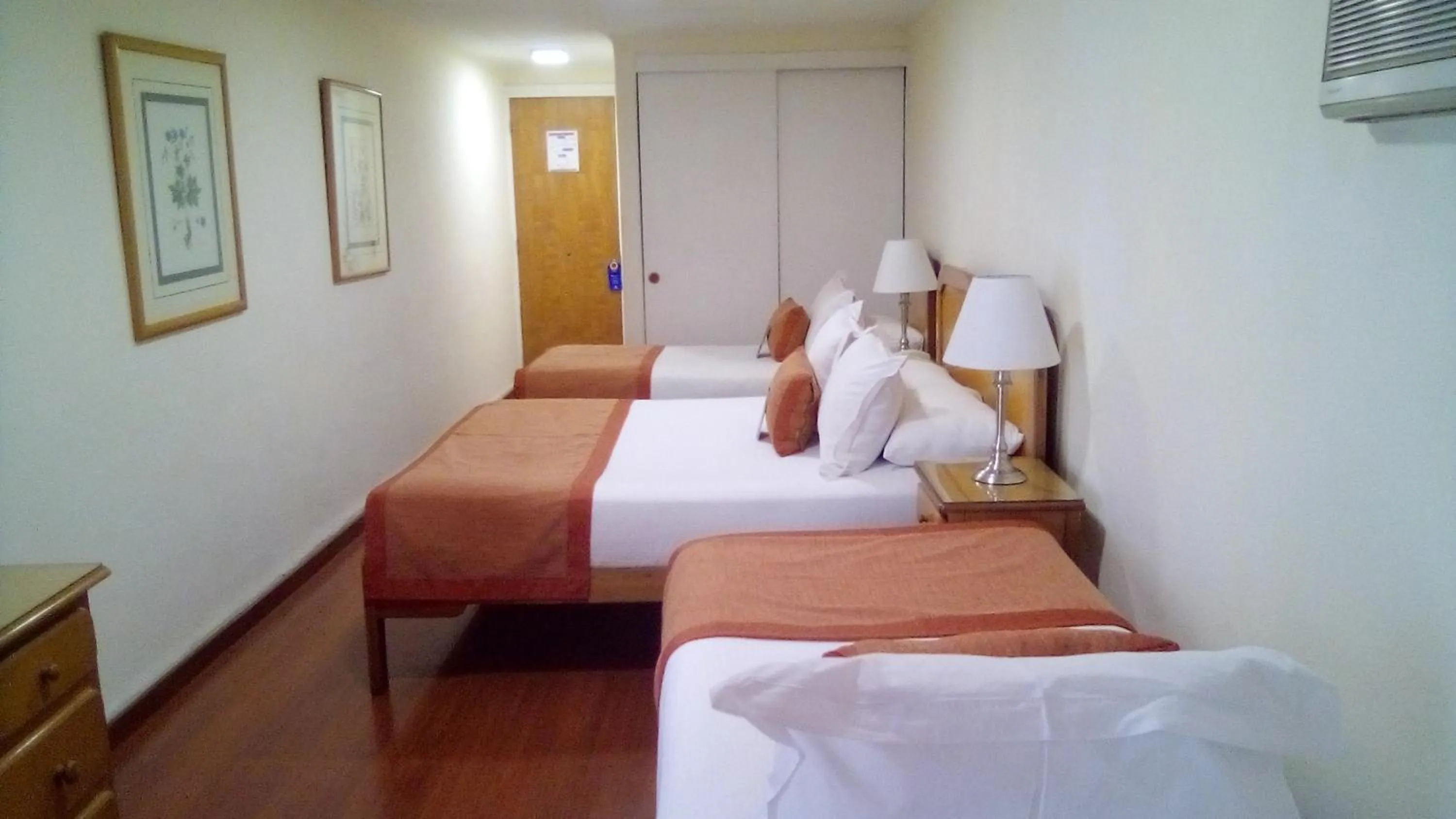 Bed in Hotel Presidente