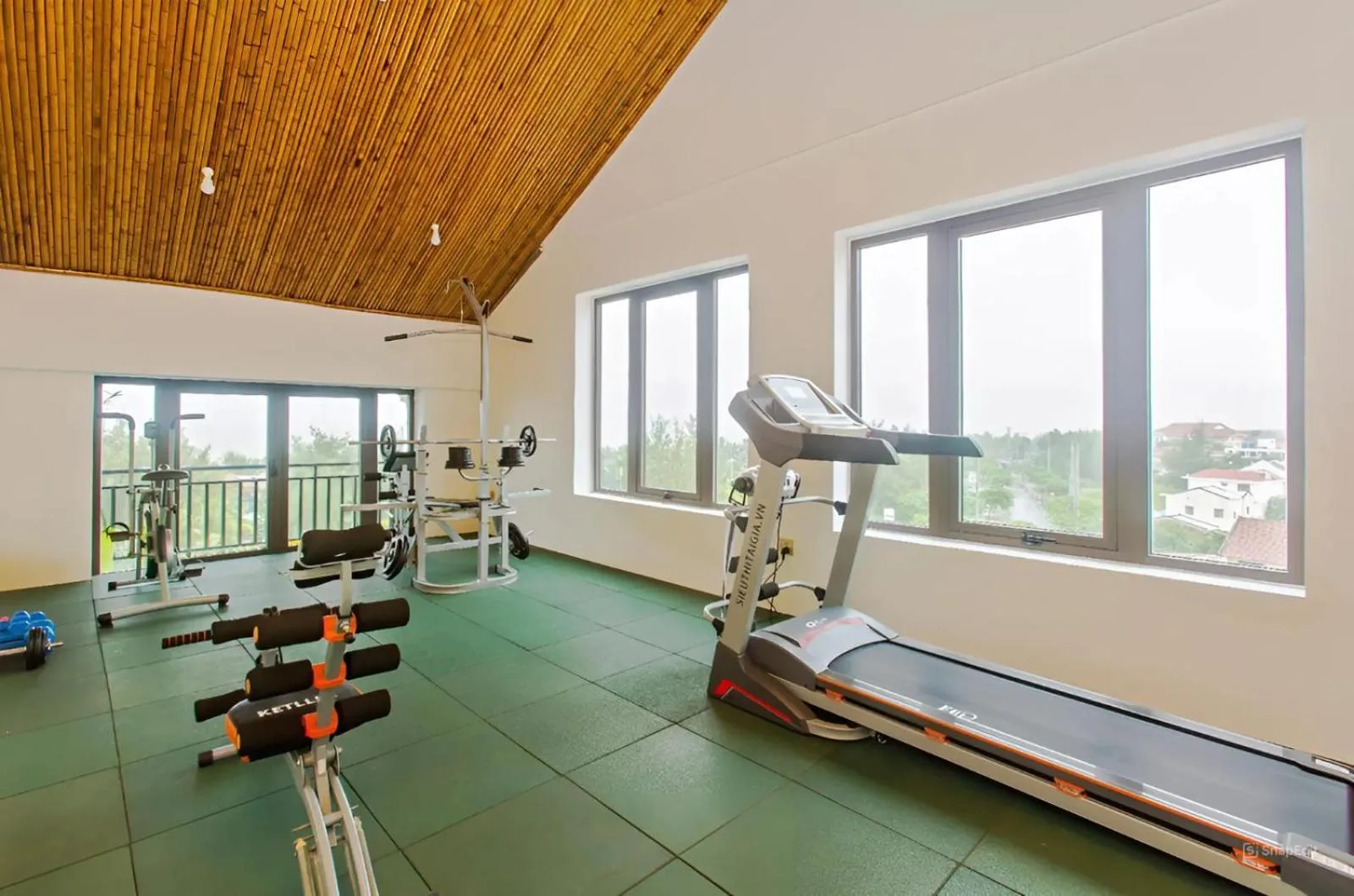 Fitness centre/facilities in Ally Beach Boutique Hotel Hoian
