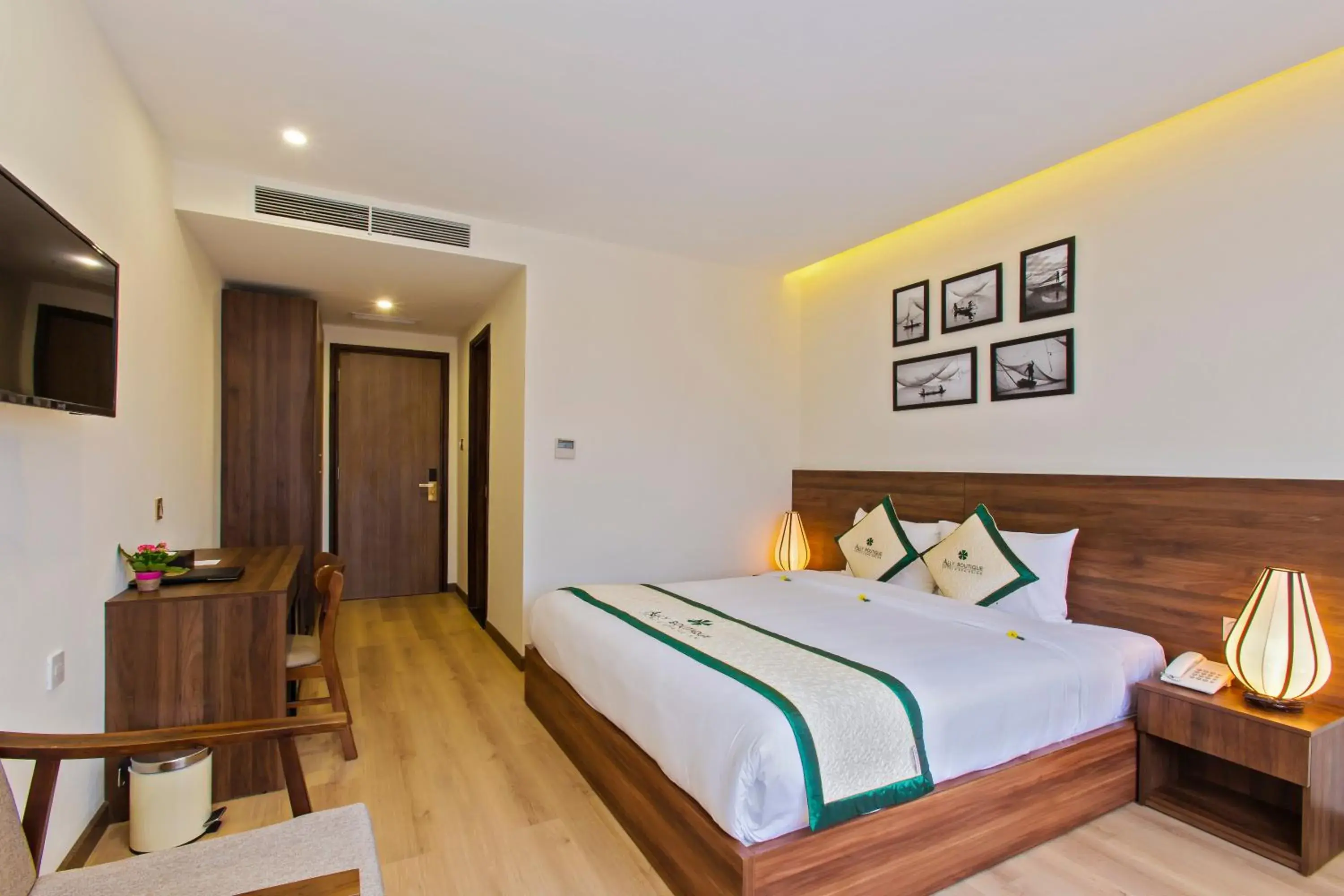Bed in Ally Beach Boutique Hotel Hoian Bed in Ally Beach Boutique Hotel Hoian