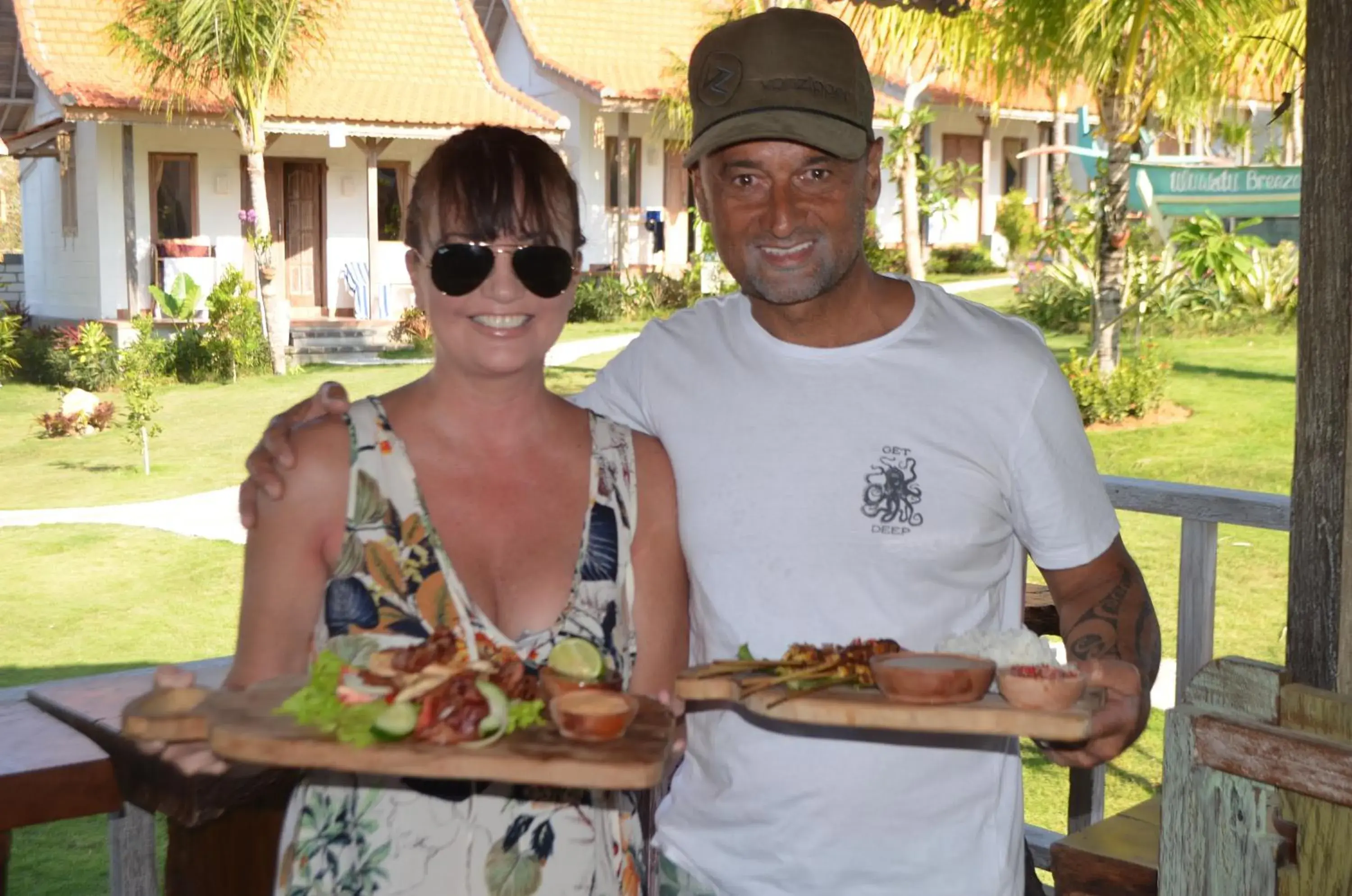 Food close-up in Uluwatu Breeze Village Food close-up in Uluwatu Breeze Village