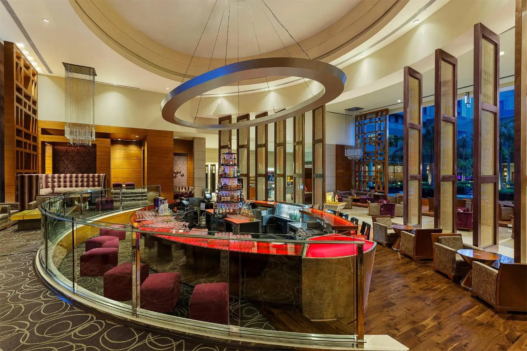 Lounge or bar in Crowne Plaza Today Gurugram by IHG Lounge or bar in Crowne Plaza Today Gurugram by IHG