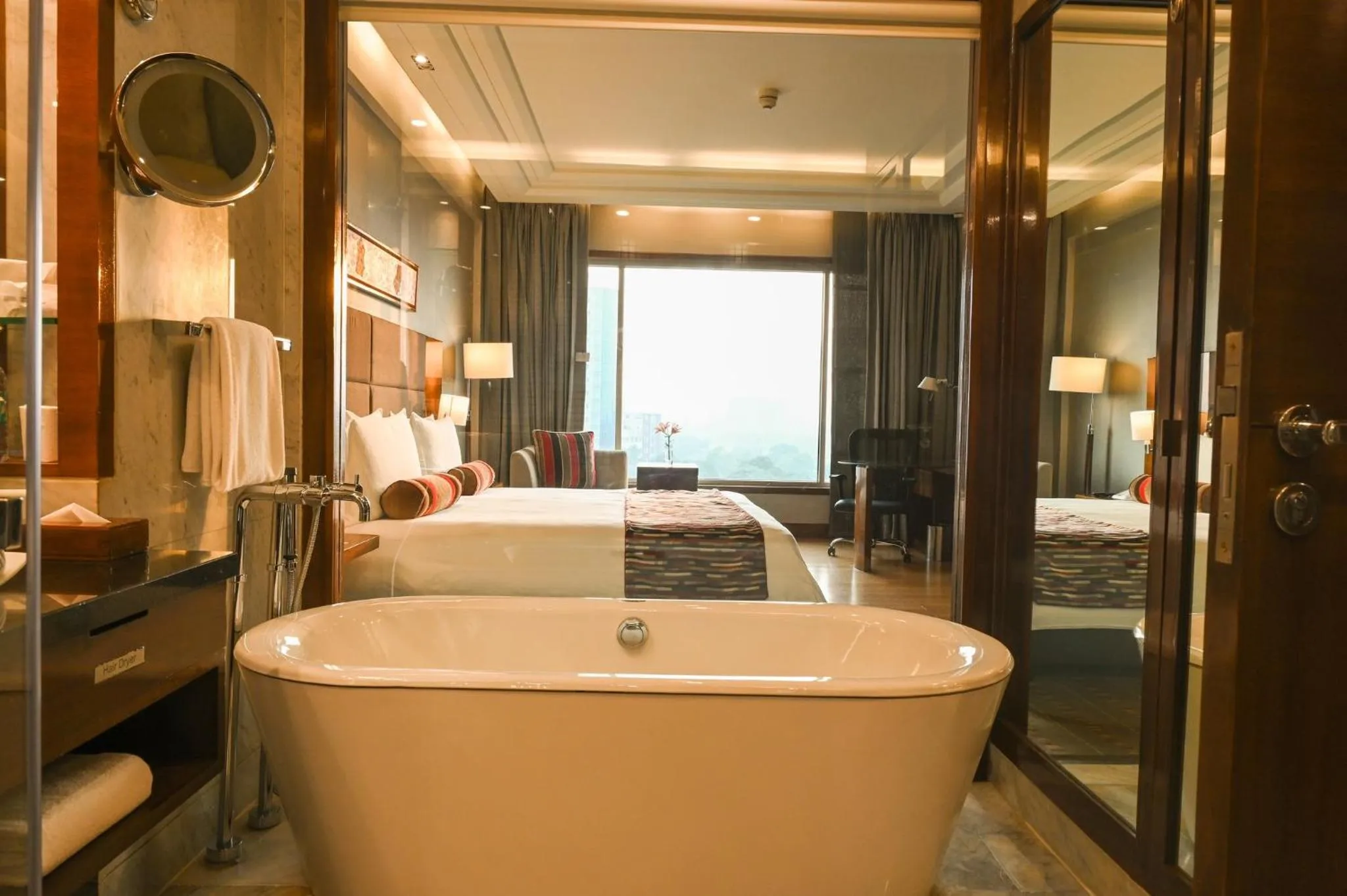 Photo of the whole room, Bed in Crowne Plaza Today Gurugram by IHG