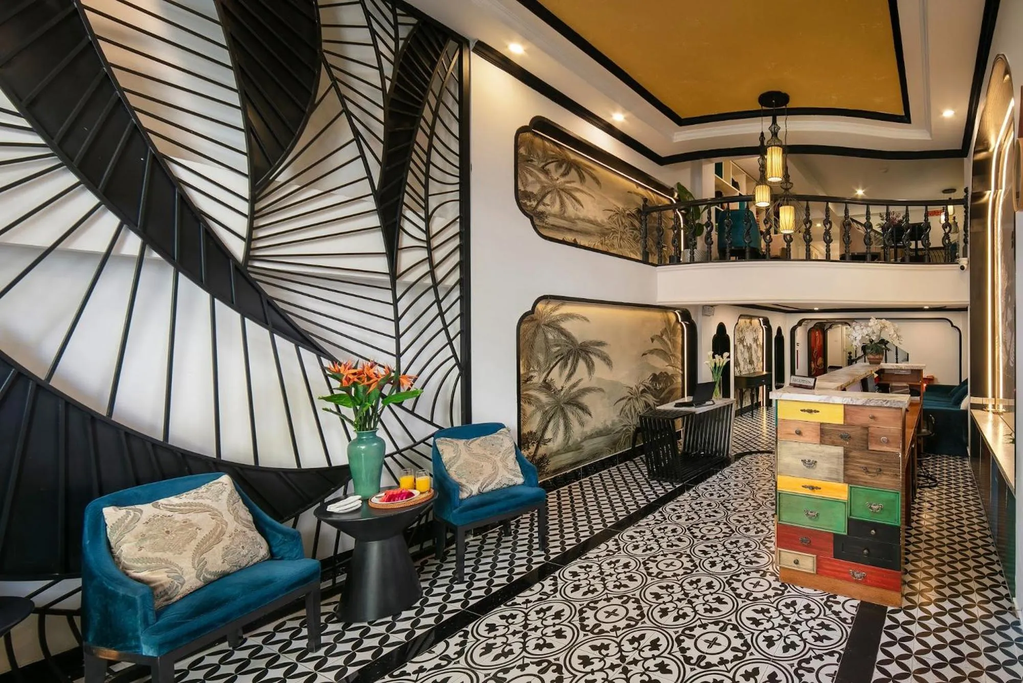 Lobby or reception in Hanoi La Selva Hotel