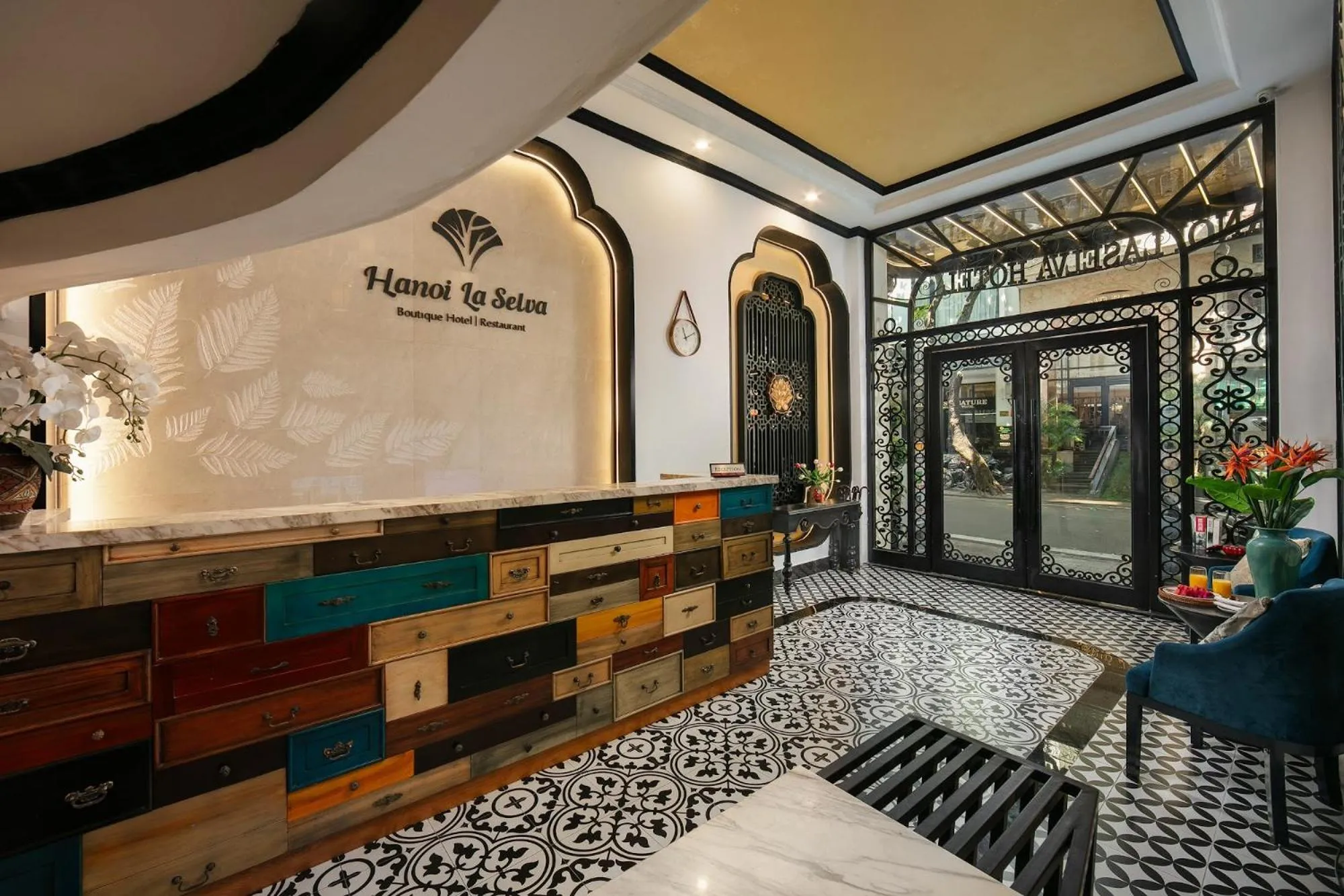 Lobby or reception in Hanoi La Selva Hotel