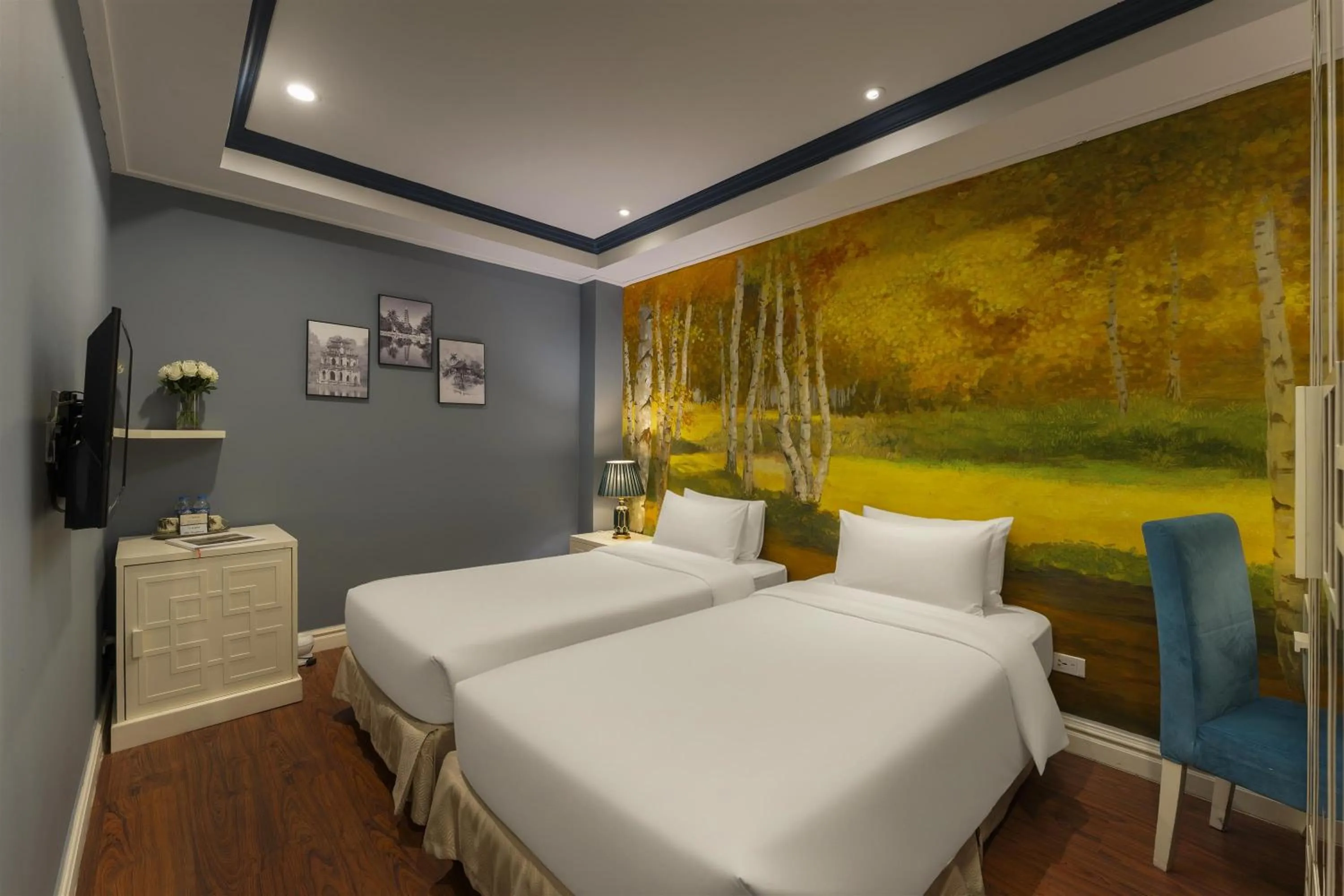 Bed in Hanoi La Selva Hotel