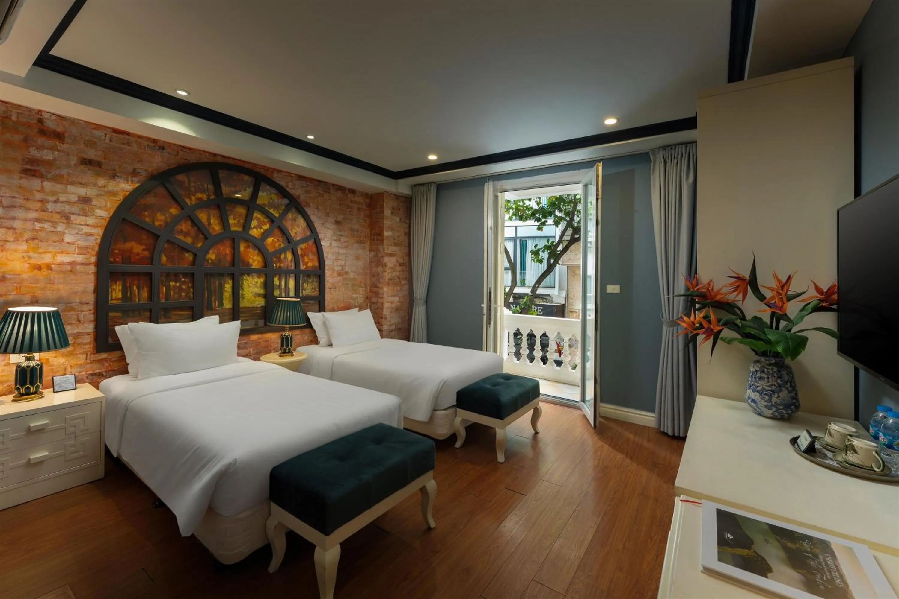 Bed in Hanoi La Selva Hotel