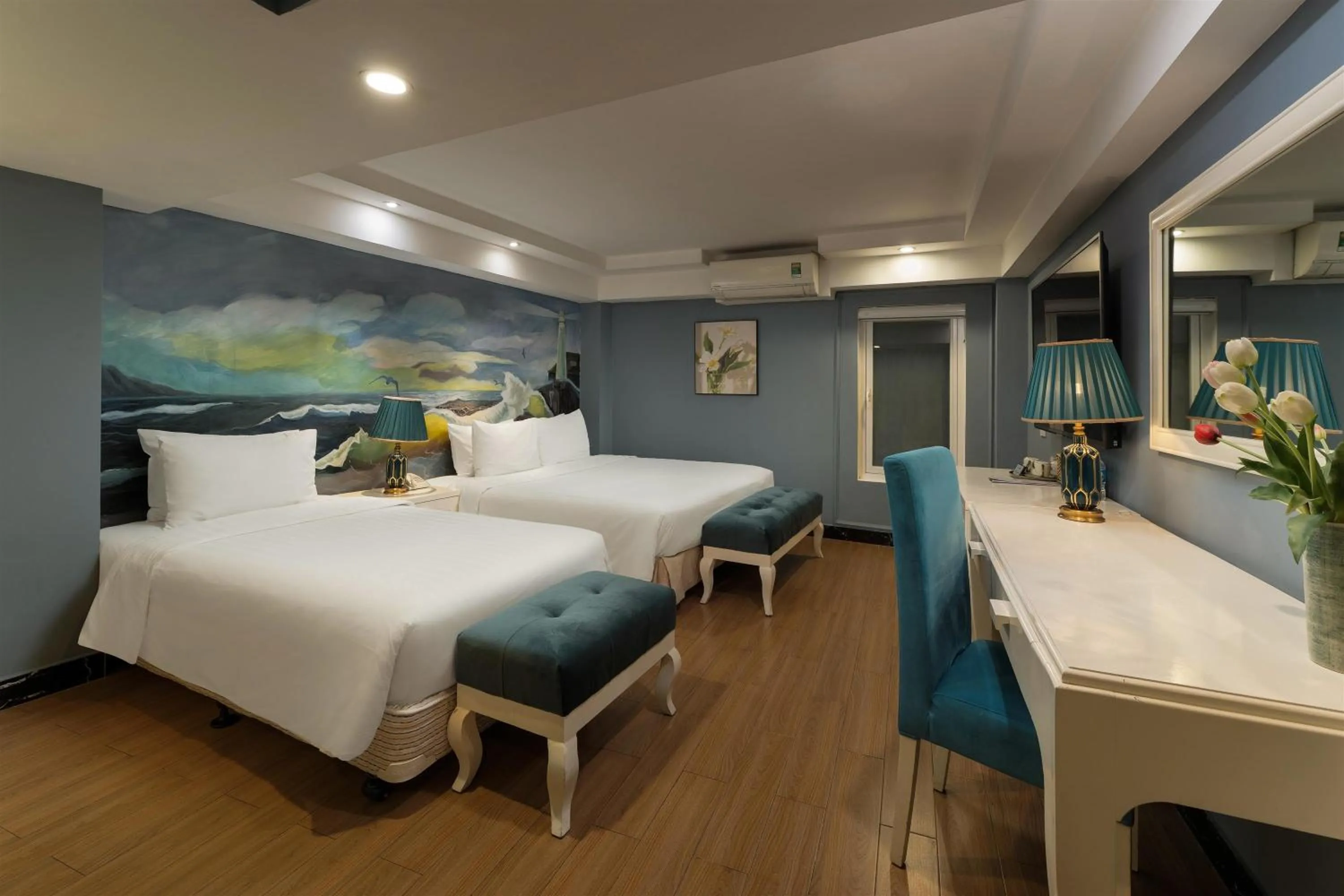 Bed in Hanoi La Selva Hotel