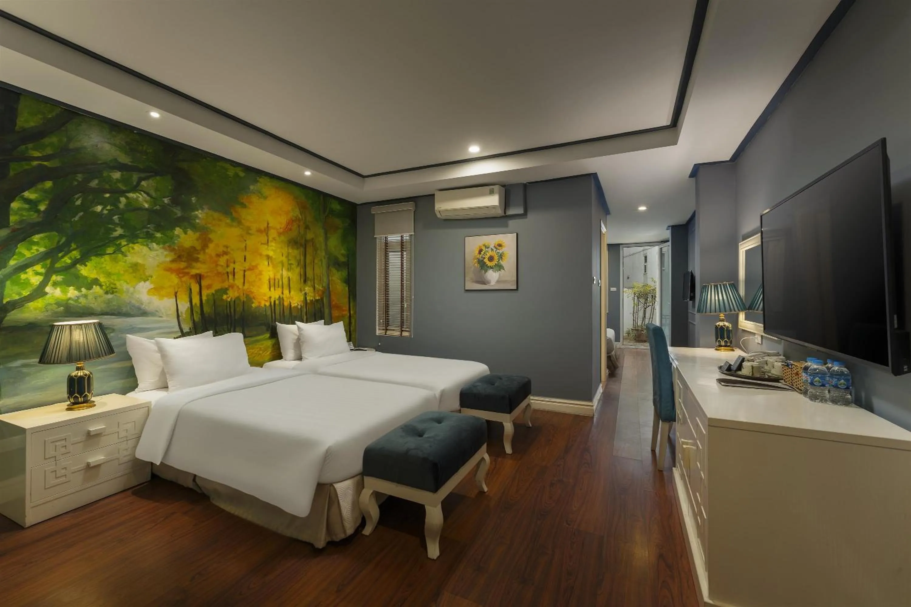 Bed in Hanoi La Selva Hotel