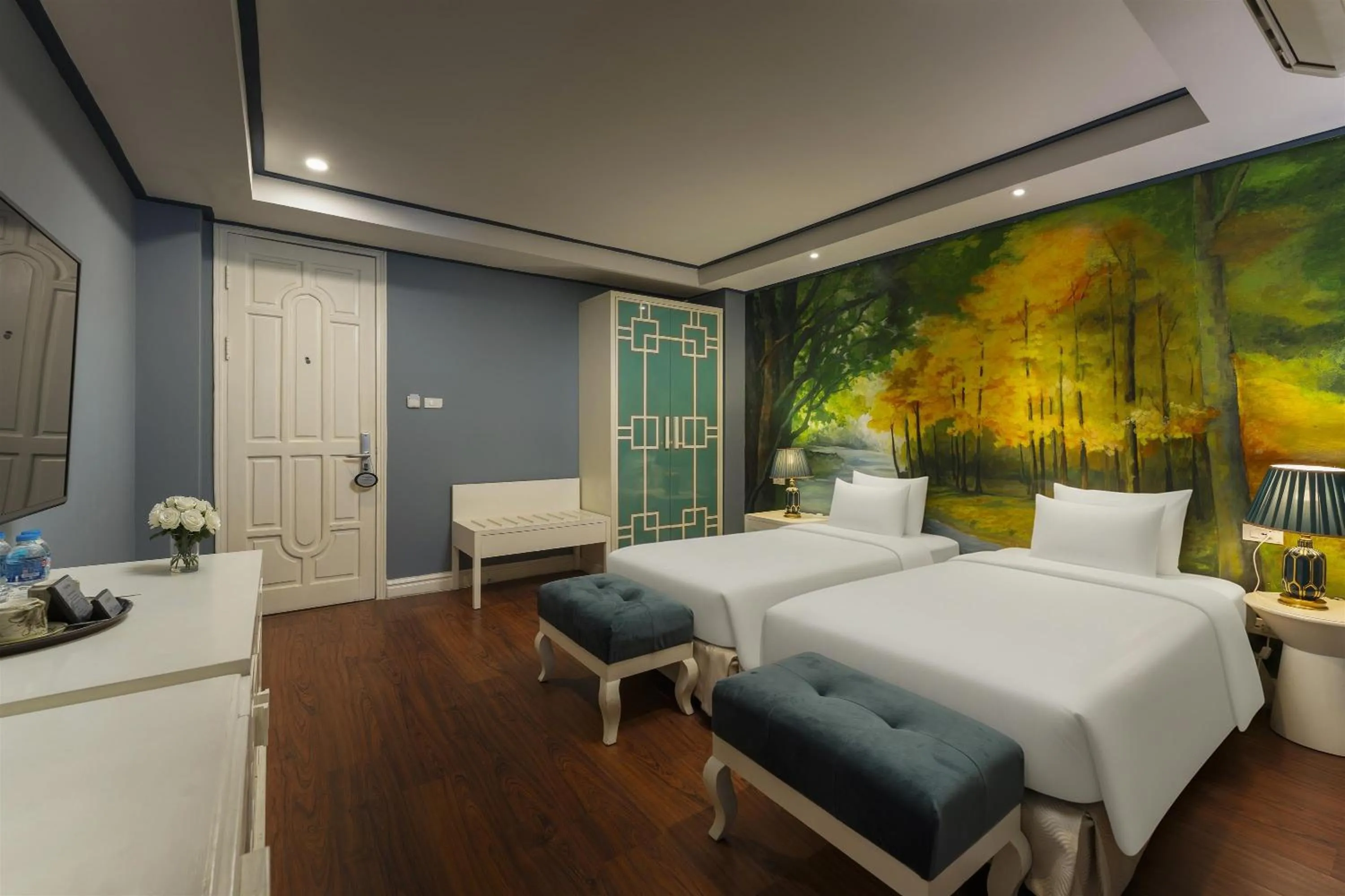 Bed in Hanoi La Selva Hotel