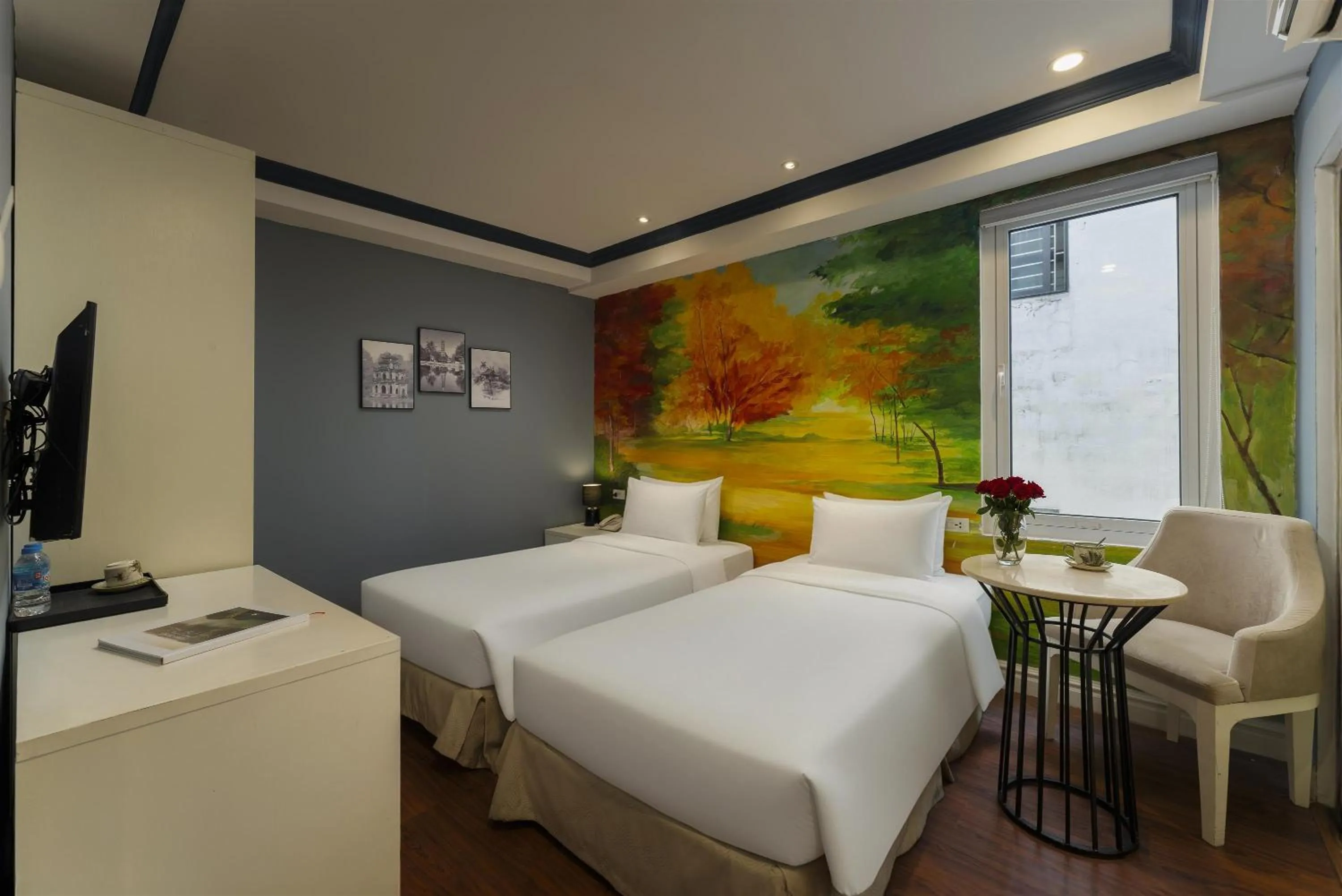 Bed in Hanoi La Selva Hotel