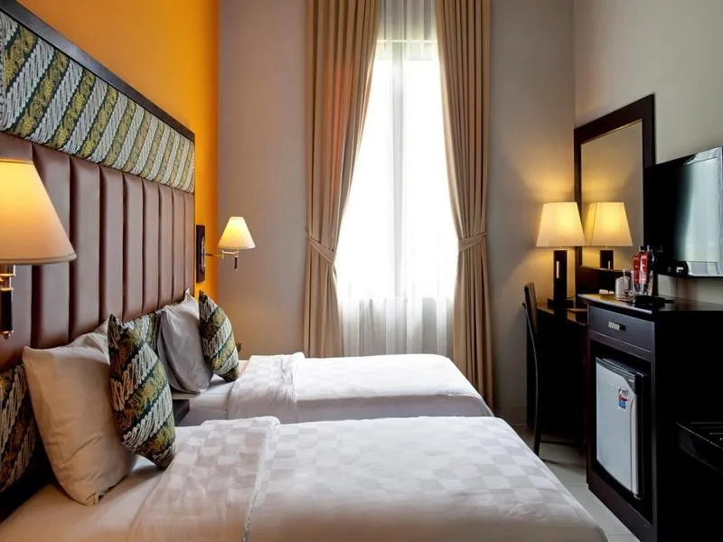 Bed in Le Dian Hotel