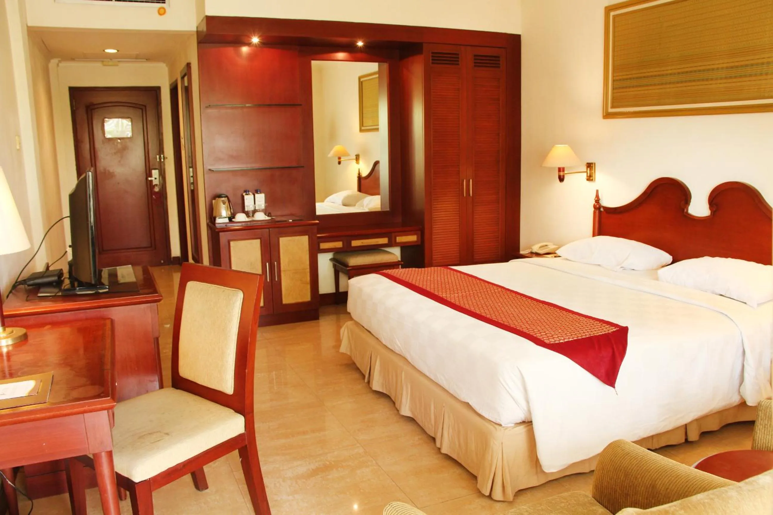 Bed in Le Dian Hotel