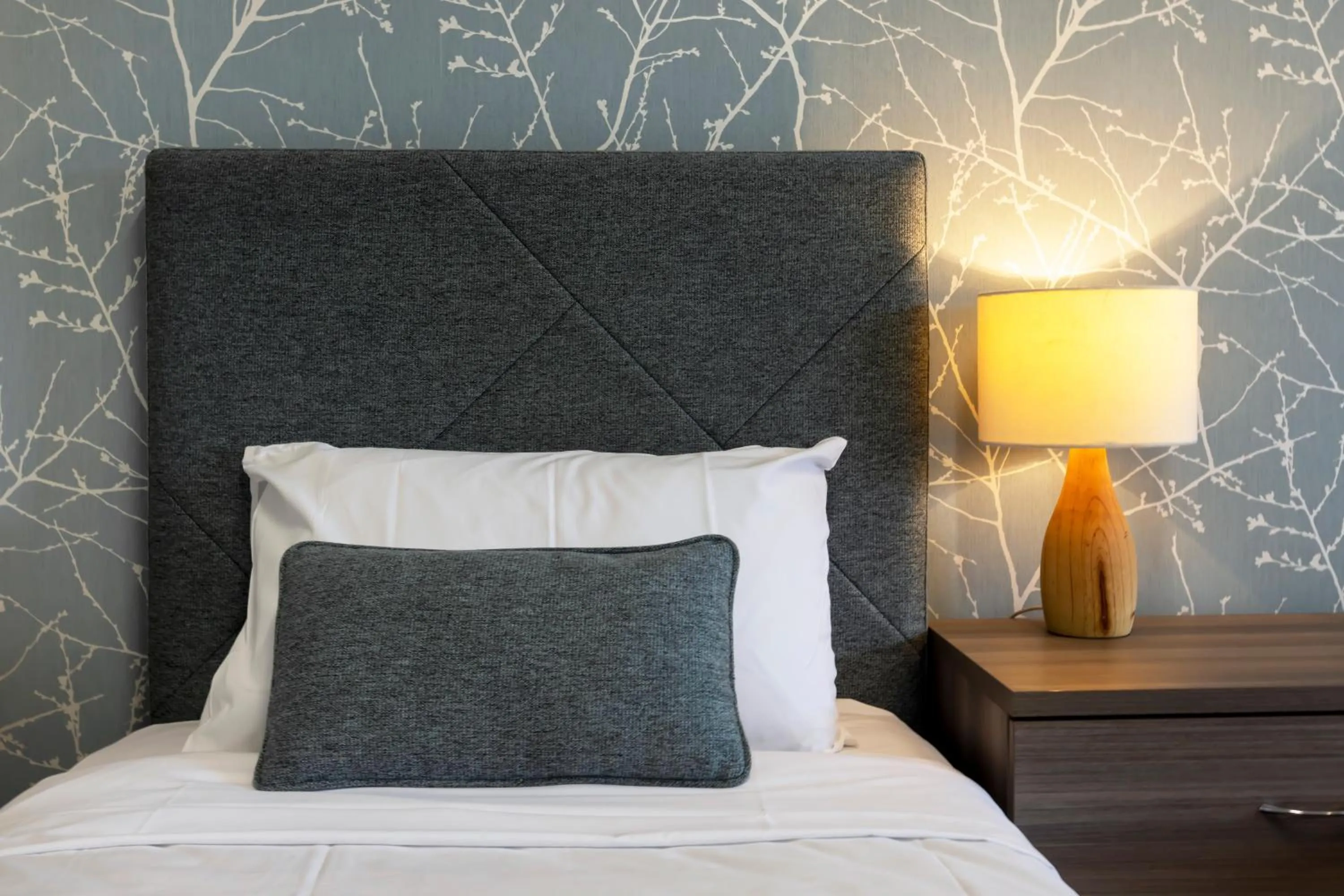 Bed in Rosebud Motel