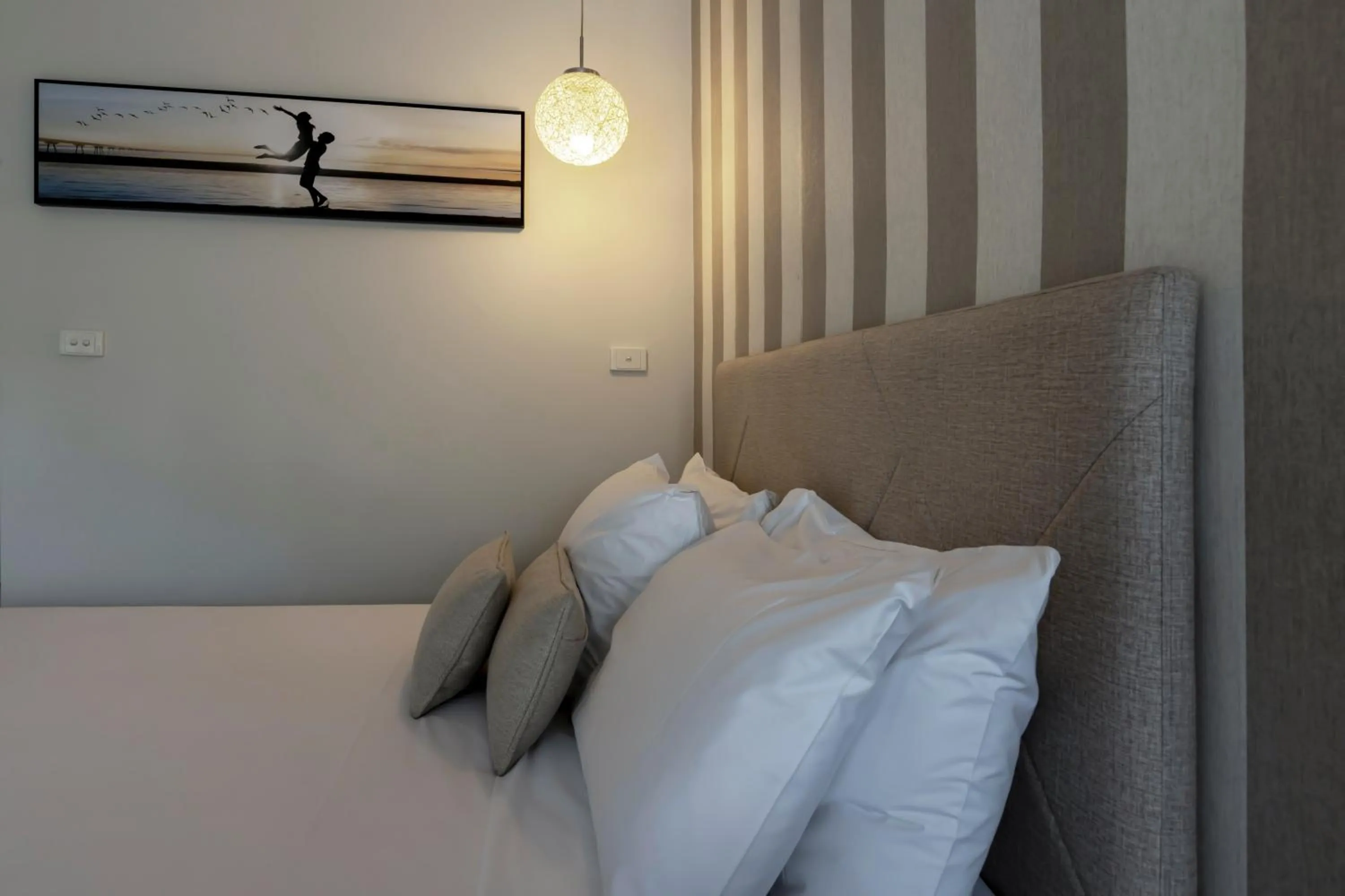 Bed in Rosebud Motel