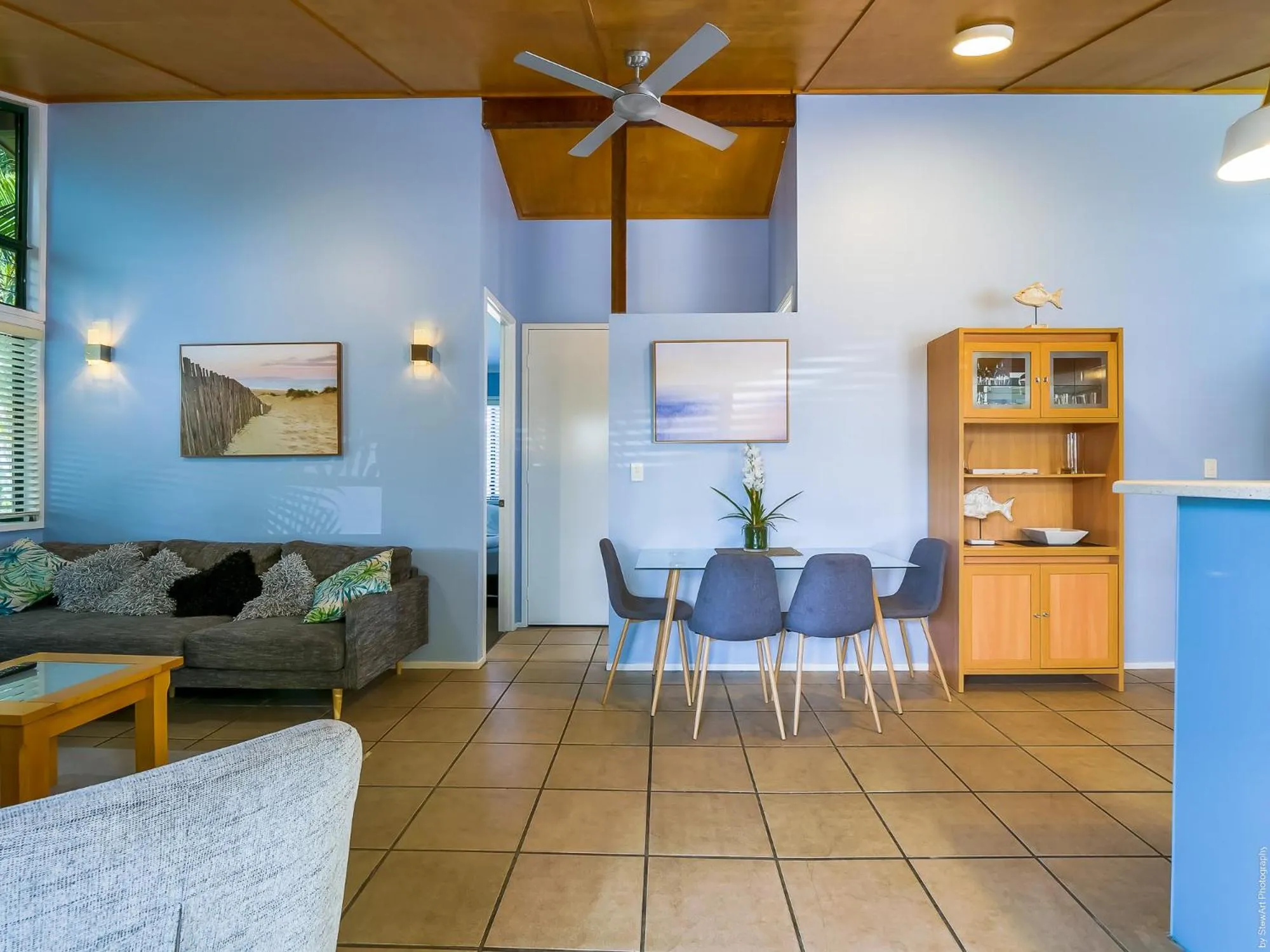 Living room in Boat Harbour Studio Apartments and Villas