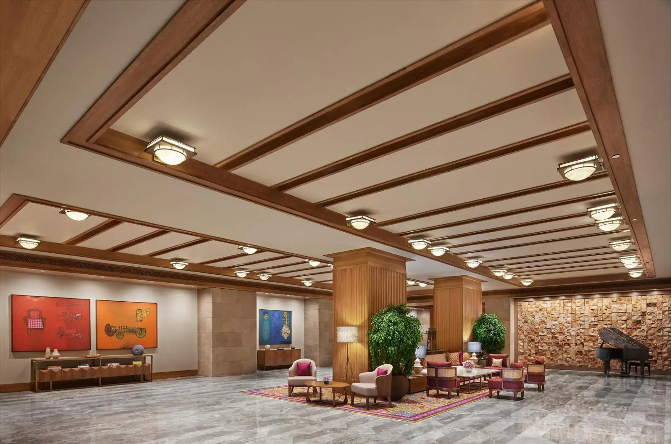 Lobby or reception in Taj City Centre New Town, Kolkata Lobby or reception in Taj City Centre New Town, Kolkata