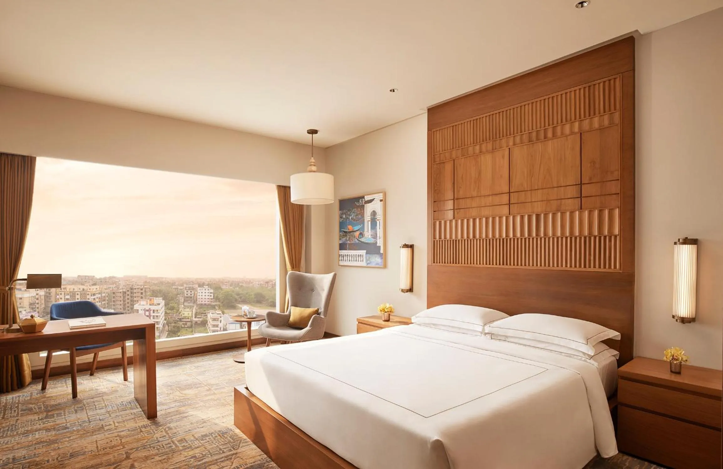 Bed in Taj City Centre New Town, Kolkata