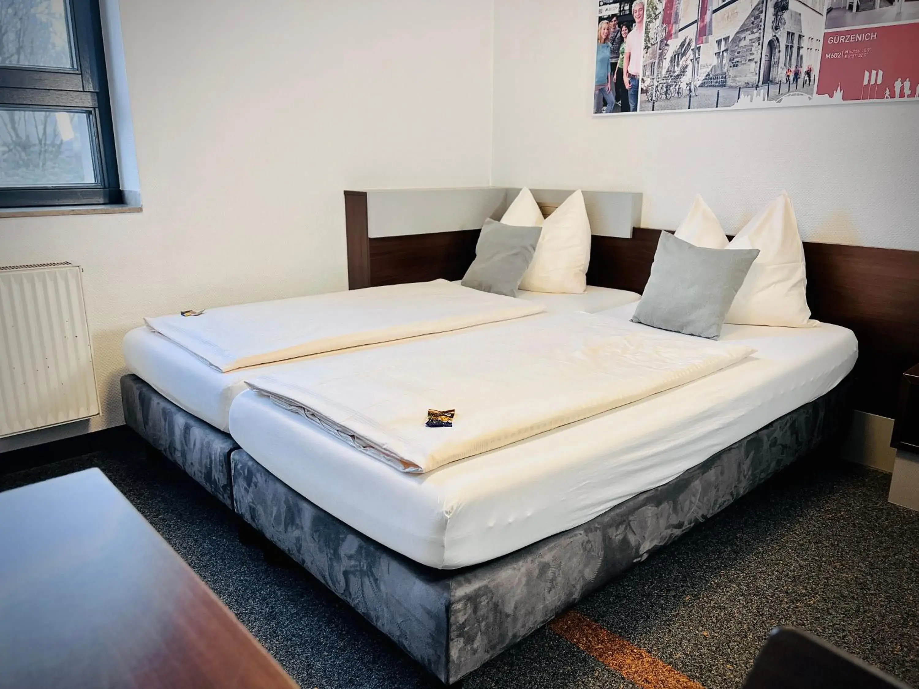 Twin Room in Jugendherberge City-Hostel Köln-Riehl Twin Room in Jugendherberge City-Hostel Köln-Riehl