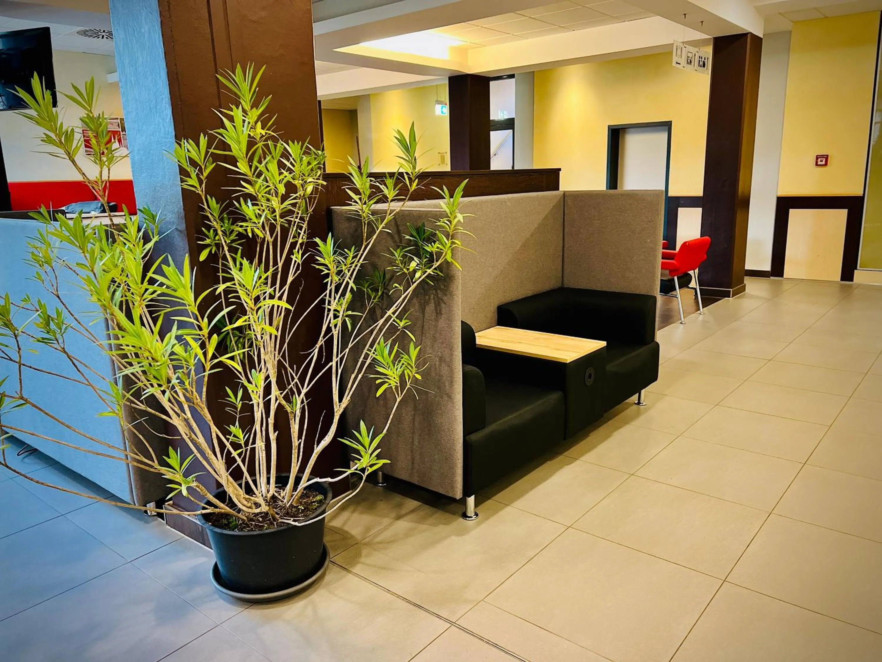 Lobby or reception in Jugendherberge City-Hostel Köln-Riehl