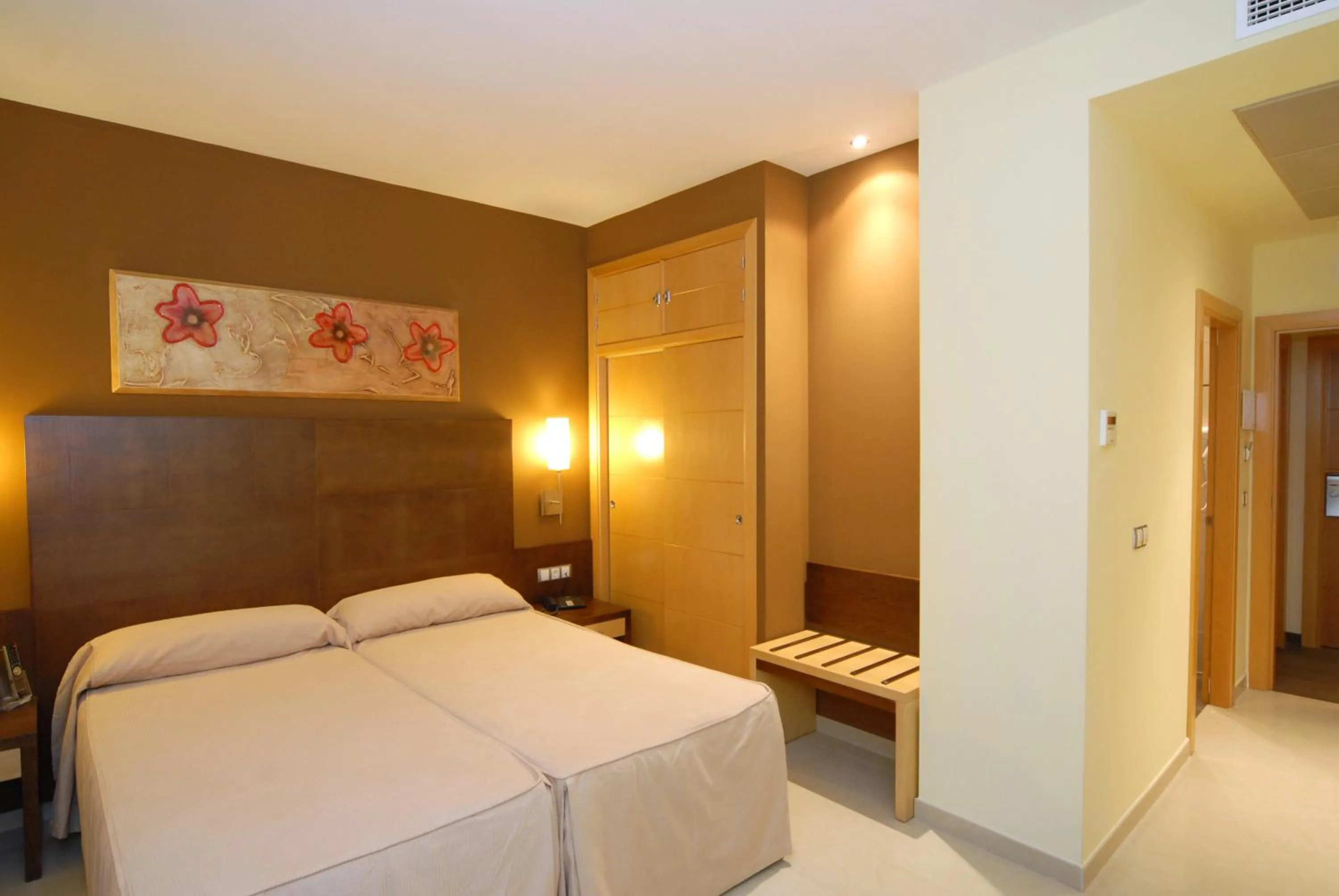 Bedroom, Bed in Hotel Macami