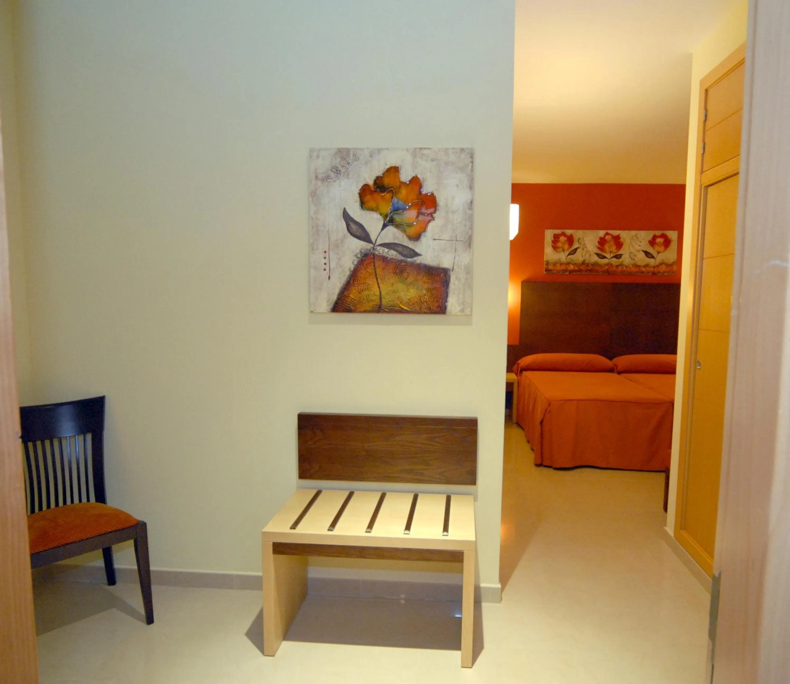 Bedroom, Bed in Hotel Macami