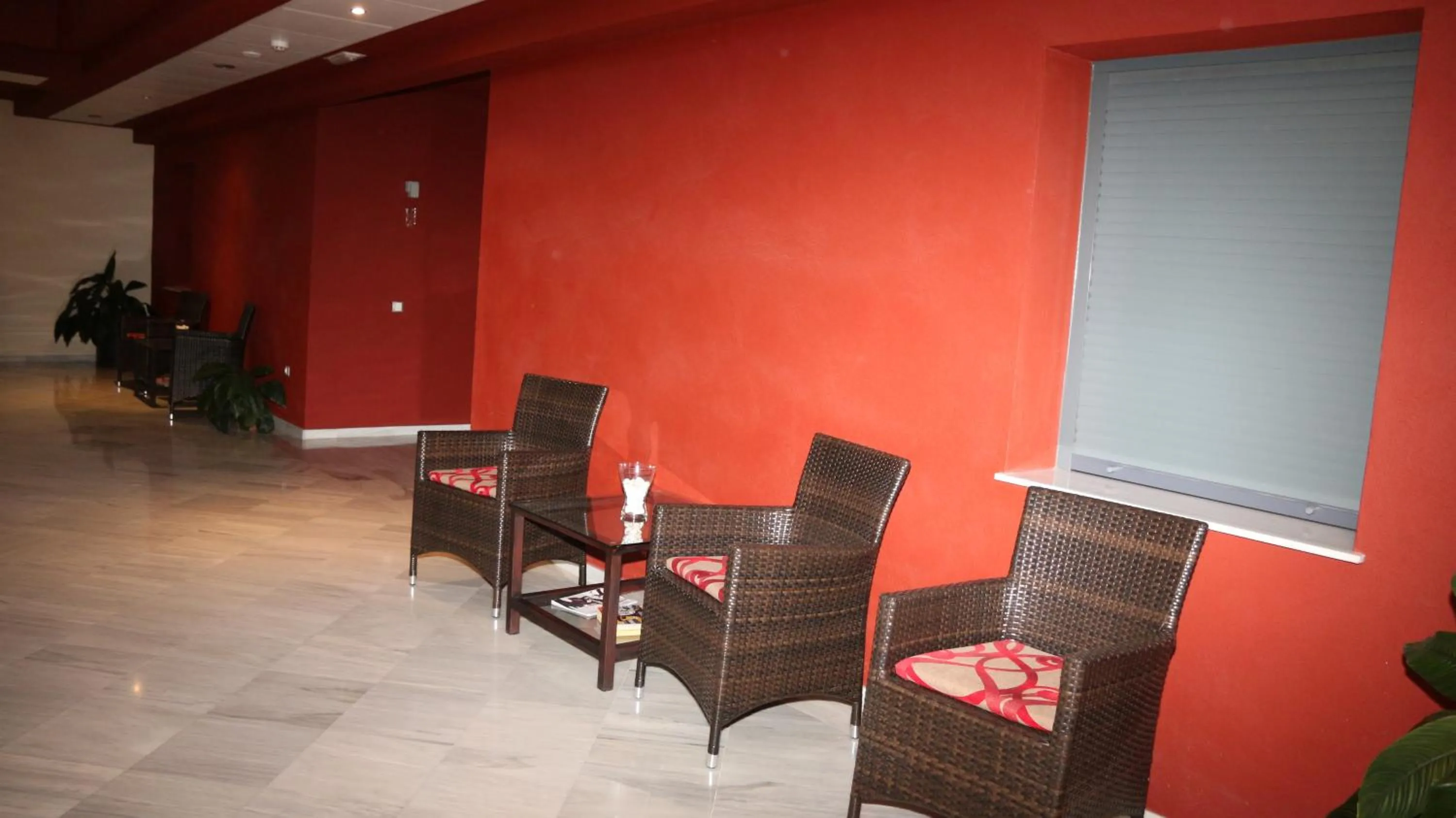 Patio in Hotel Macami