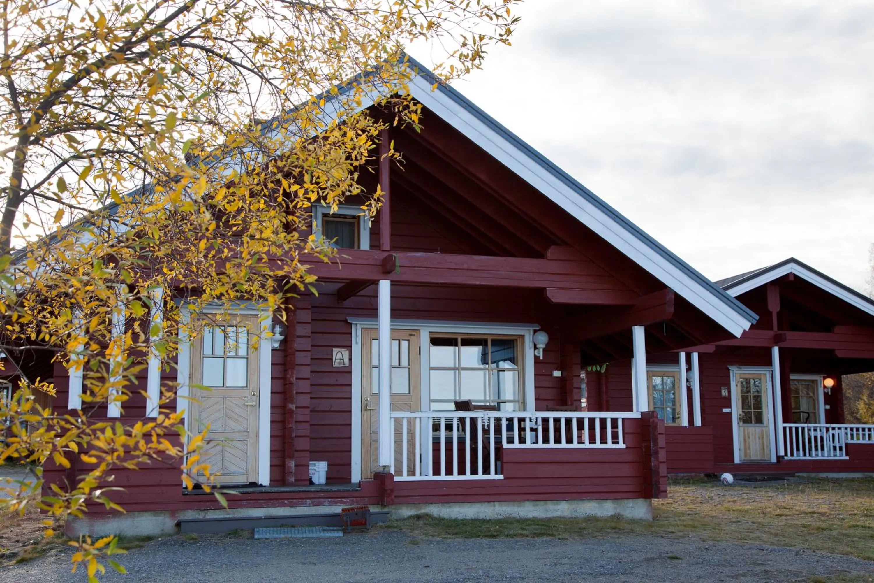 Facade/entrance in Holiday Village Inari