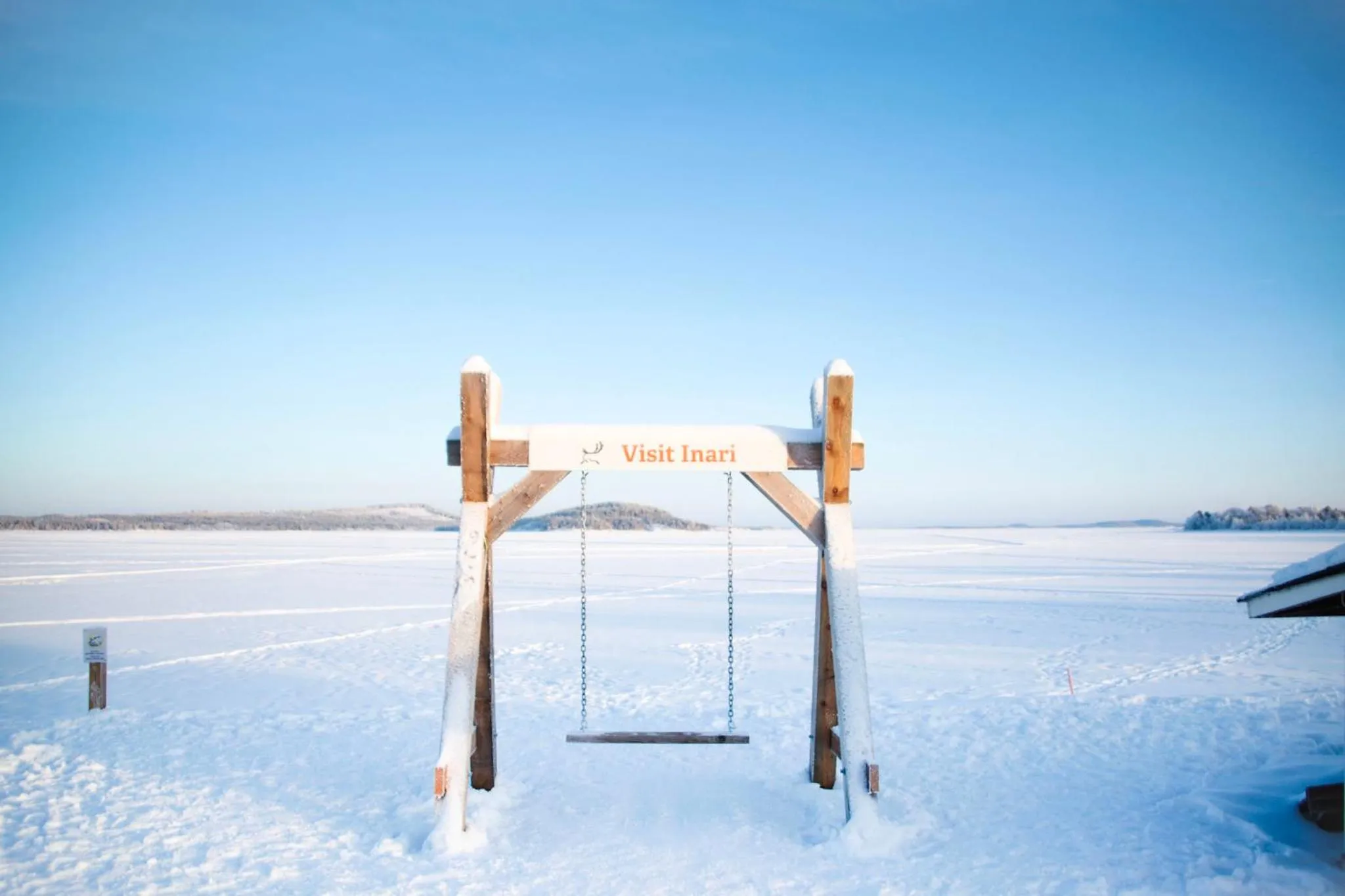 Lake view in Holiday Village Inari