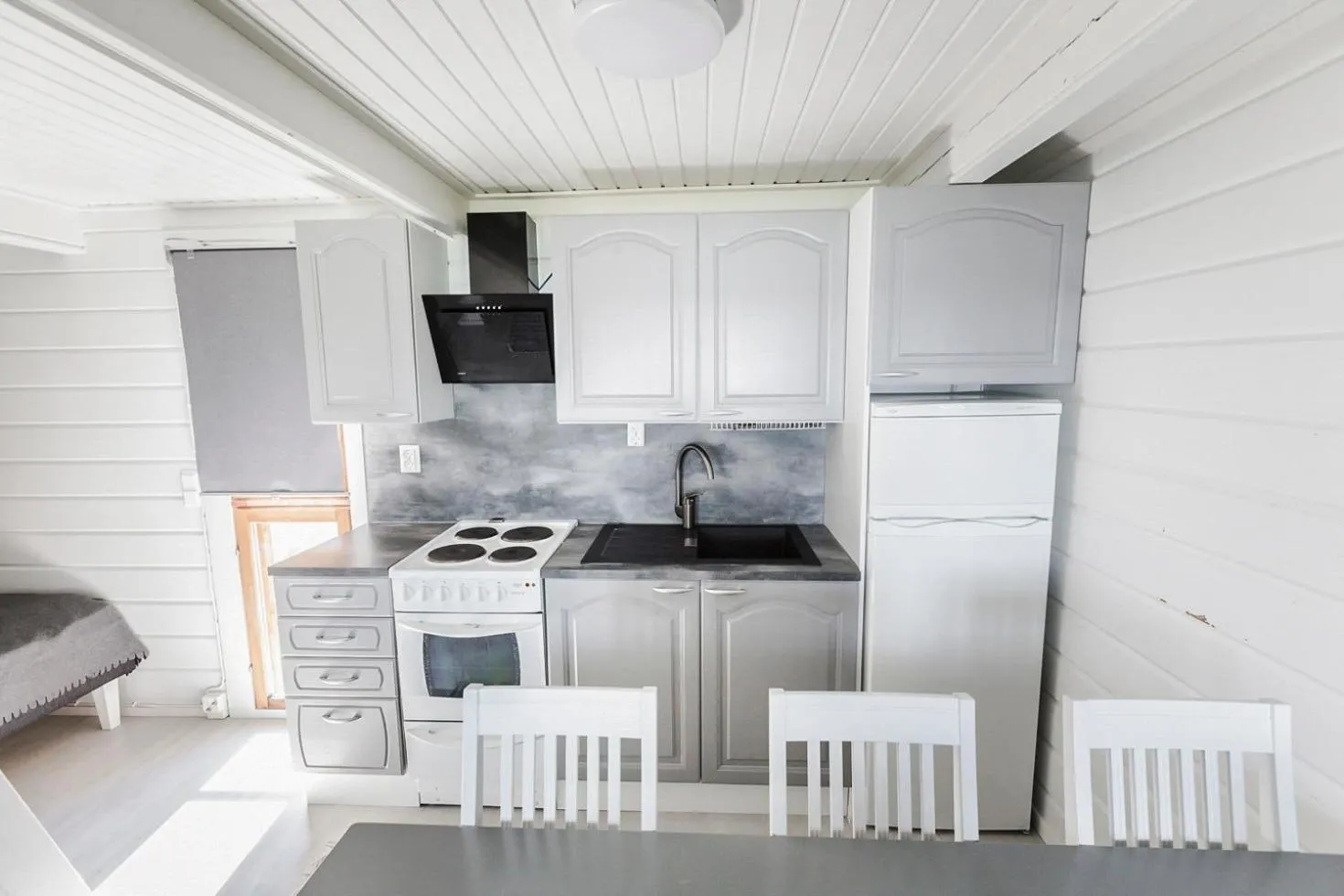 kitchen in Holiday Village Inari