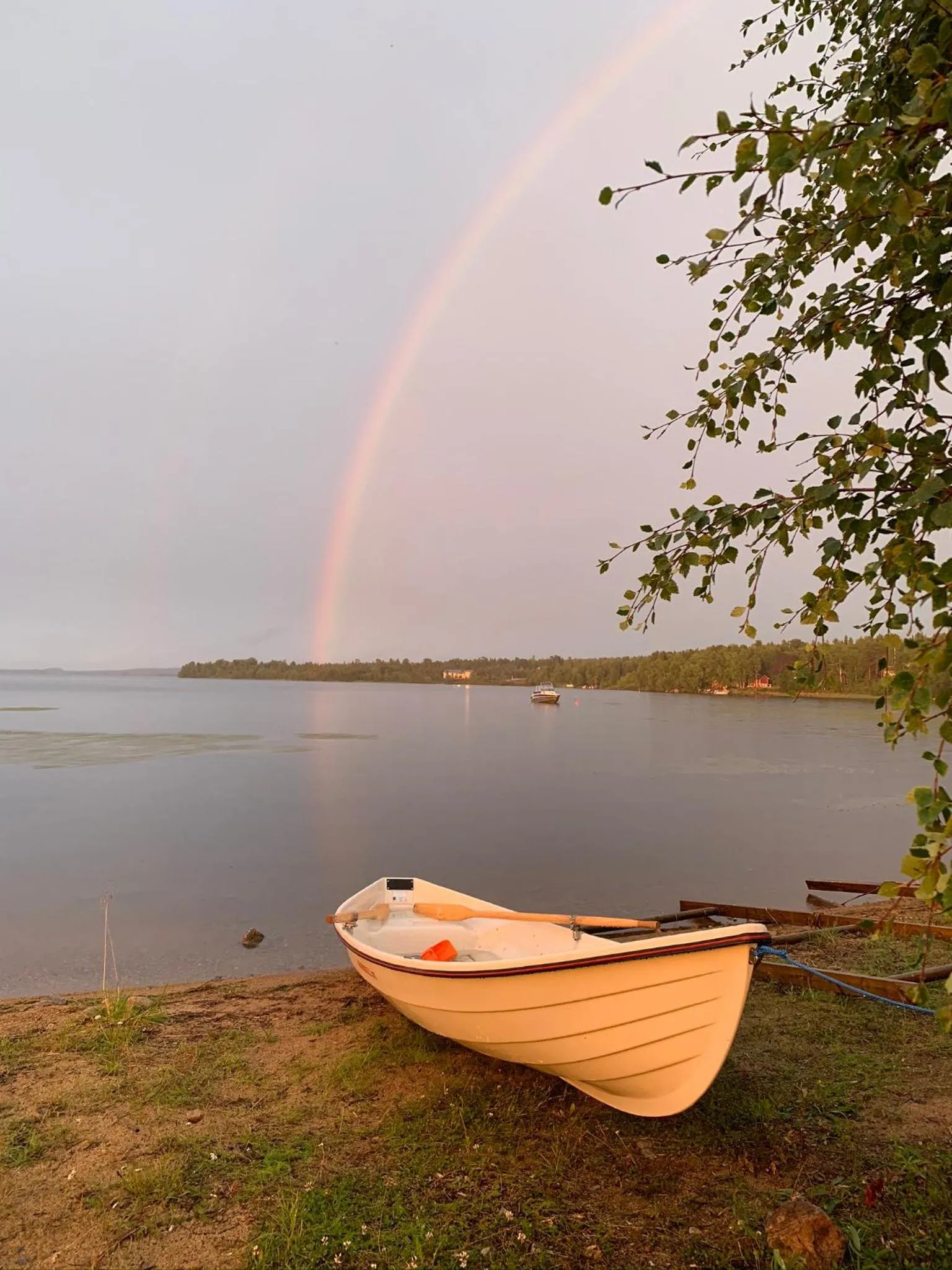 Lake view in Holiday Village Inari
